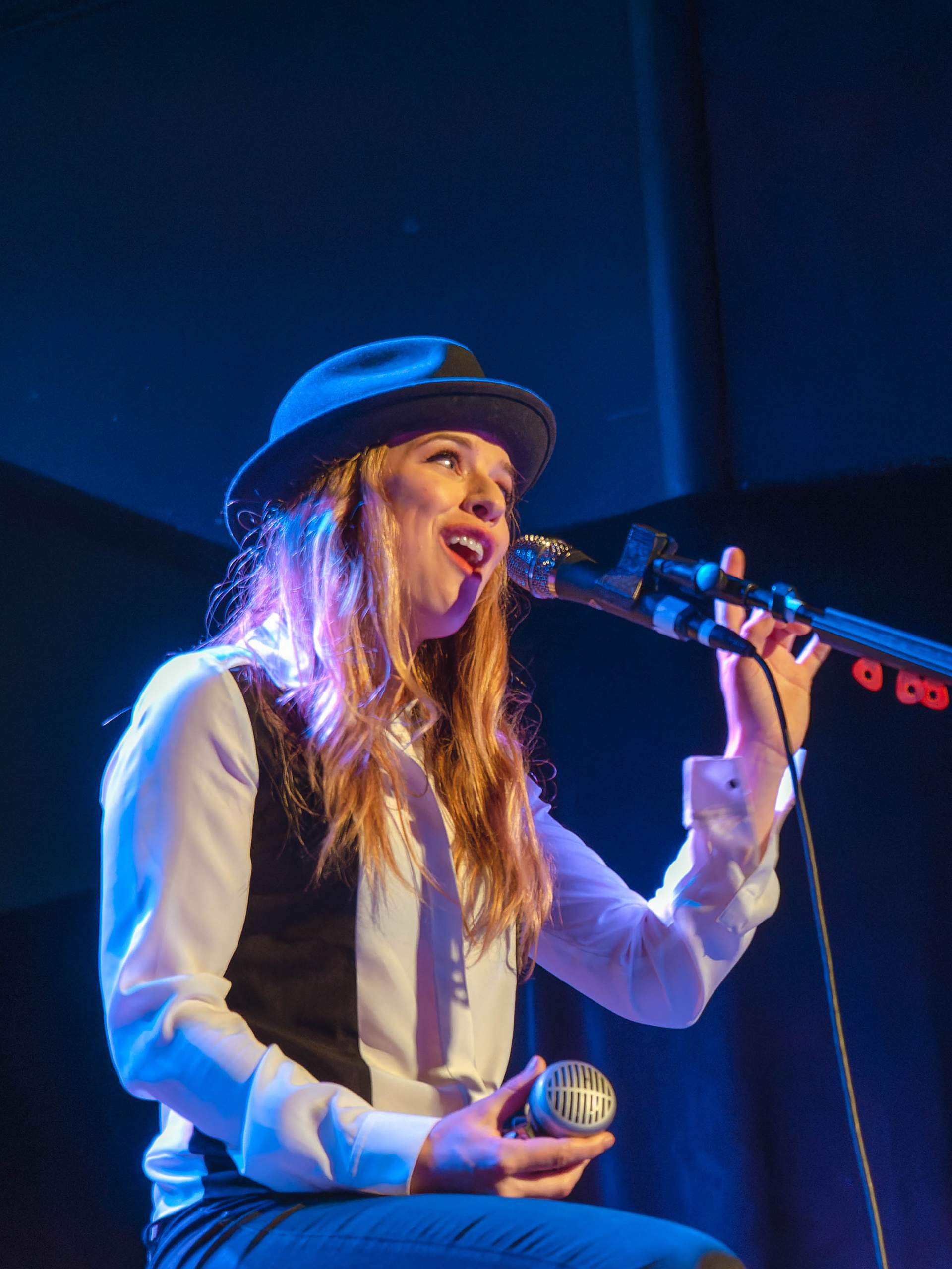ZZ Ward performing at The Majestic in Madison, WI June 26, 2013, photography by Ross Harried for Second Crop Music