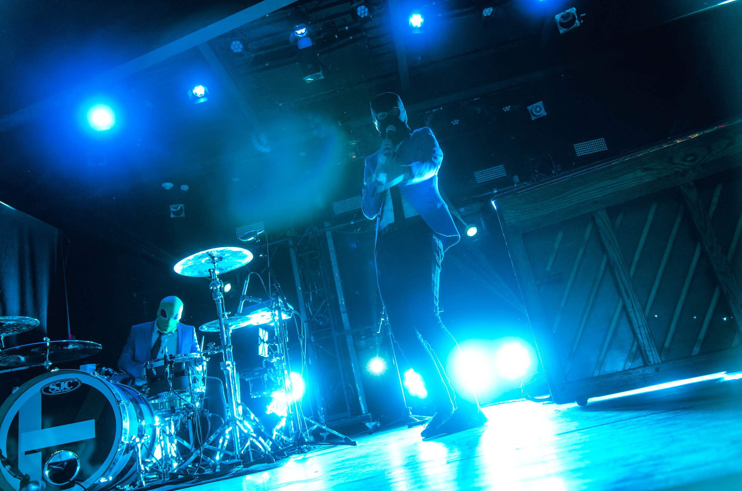 21 Pilots performing at The Majestic in Madison, WI April 16th, 2014, photography by Ross Harried for Second Crop Music