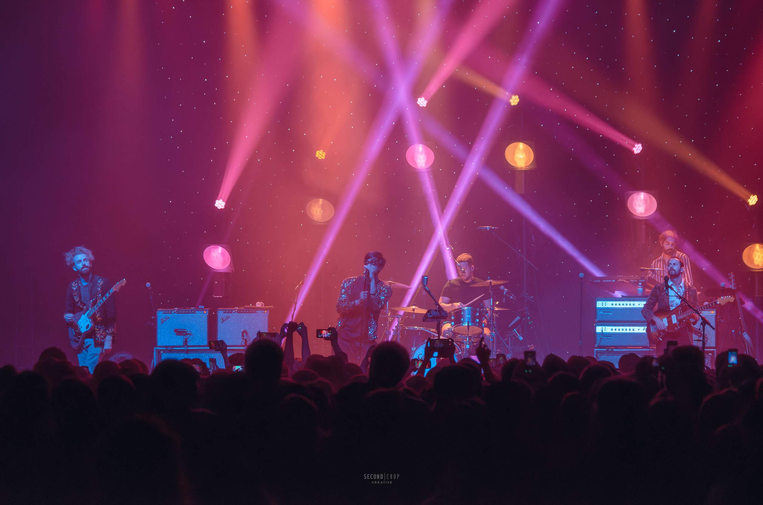 Young The Giant performs at The Orpheum in Madison, WI Nov. 6th, 2015, photography by Ross Harried for Second Crop Music