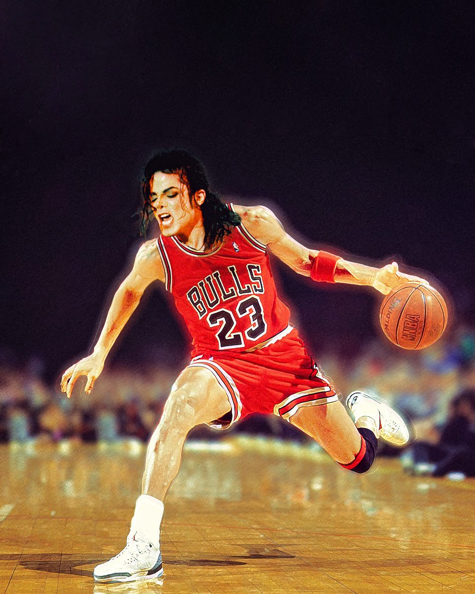 Michael Jackson Jordan Funny Human Hybrid Photoshop