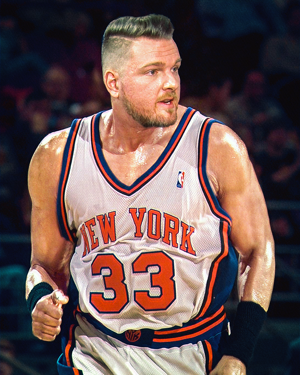 Patrick McAfee Ewing Funny Human Hybrid Photoshop