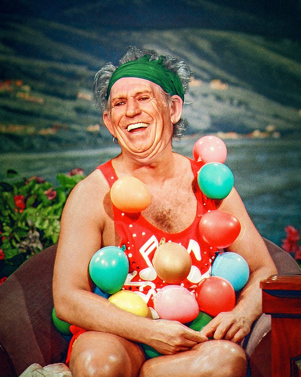Keith Richards Simmons Funny Human Hybrid Photoshop