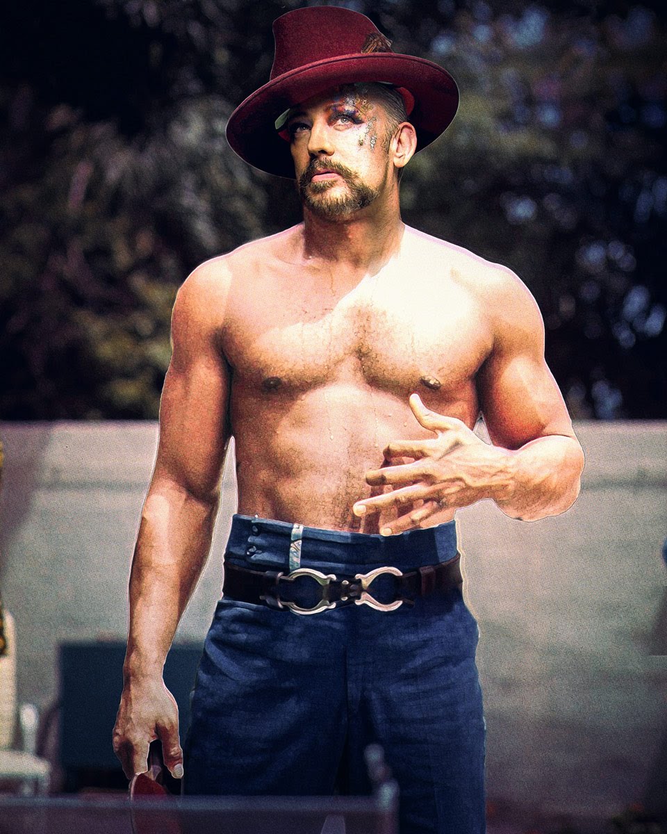 Boy George Foreman Funny Human Hybrid Photoshop