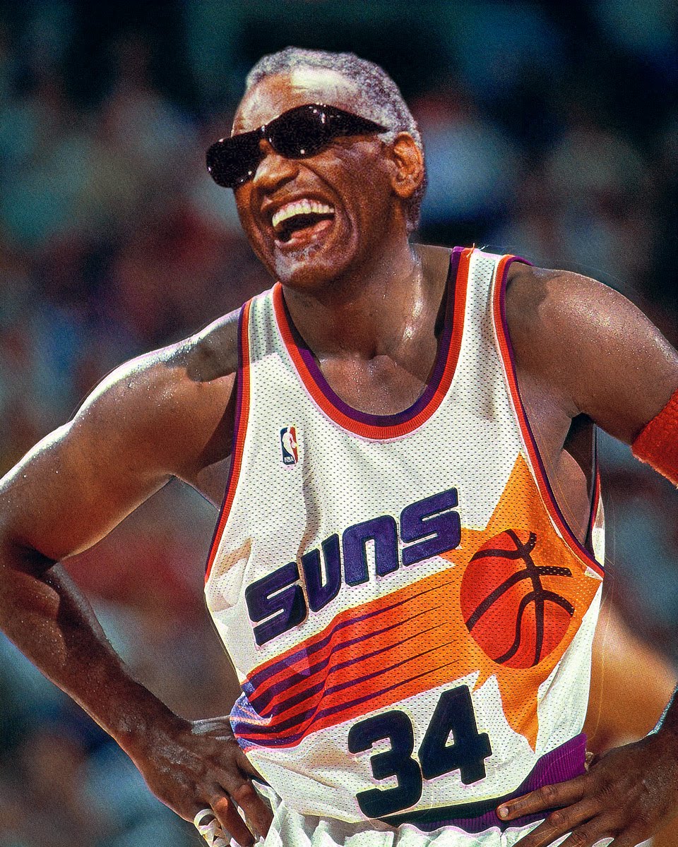 Ray Charles Barkley Funny Human Hybrid Photoshop