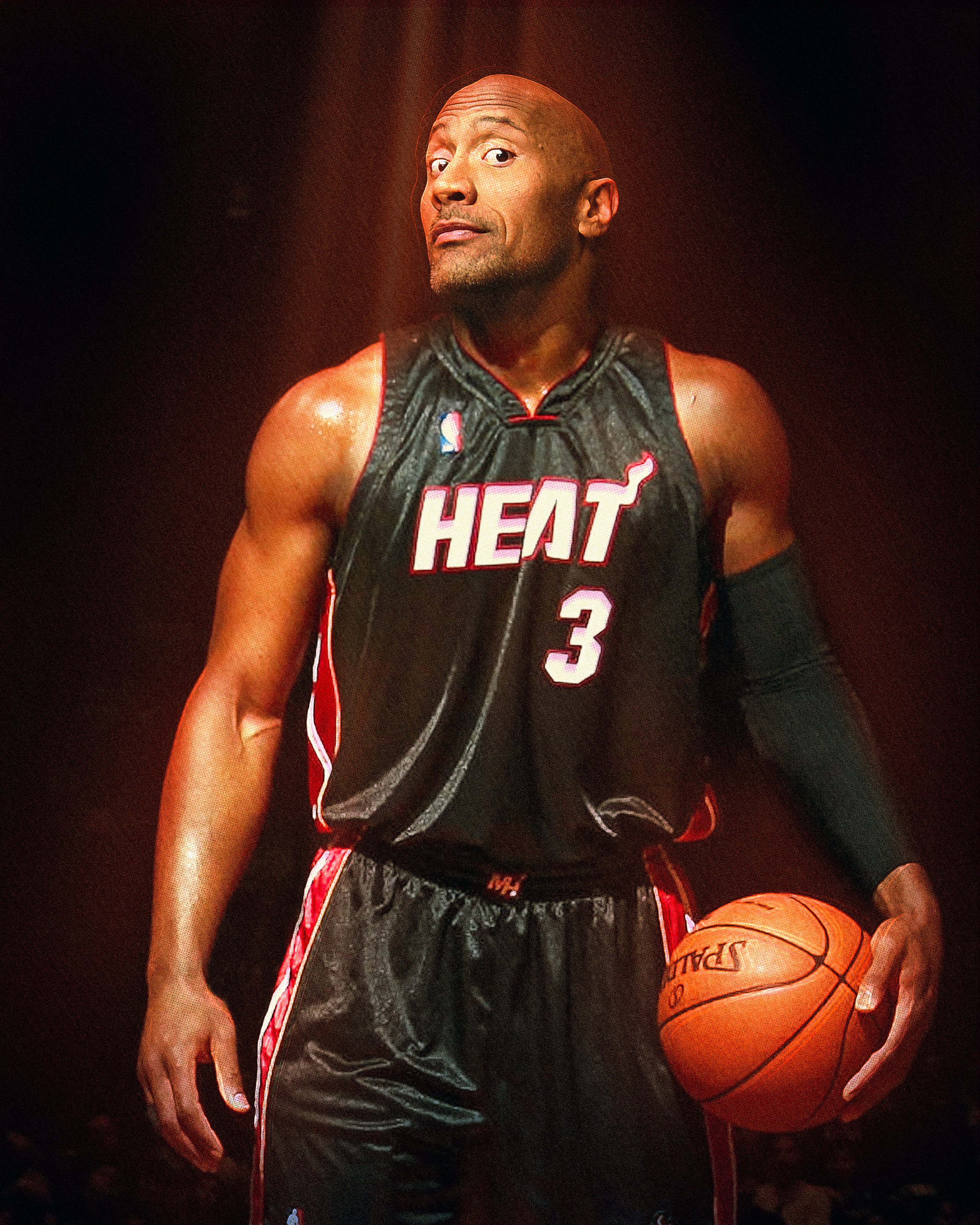 Dwayne Wade Johnson Funny Human Hybrid Photoshop