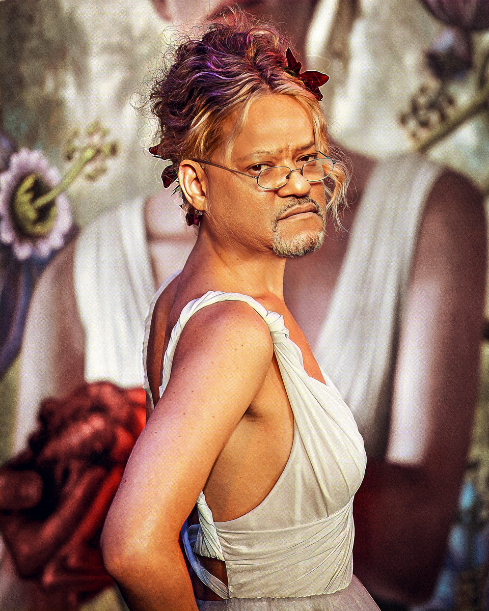 Jennifer Laurence Fishburne Funny Human Hybrid Photoshop