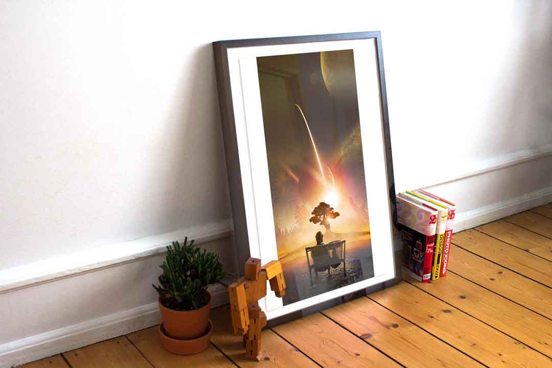 Cosmic Sunrise - Amazing Astronomy Worth1000 photoshop contest