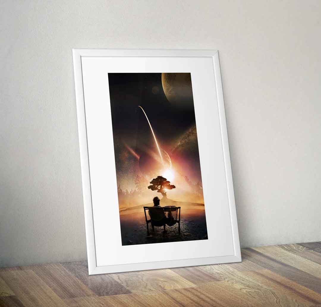 Cosmic Sunrise - Amazing Astronomy Worth1000 photoshop contest