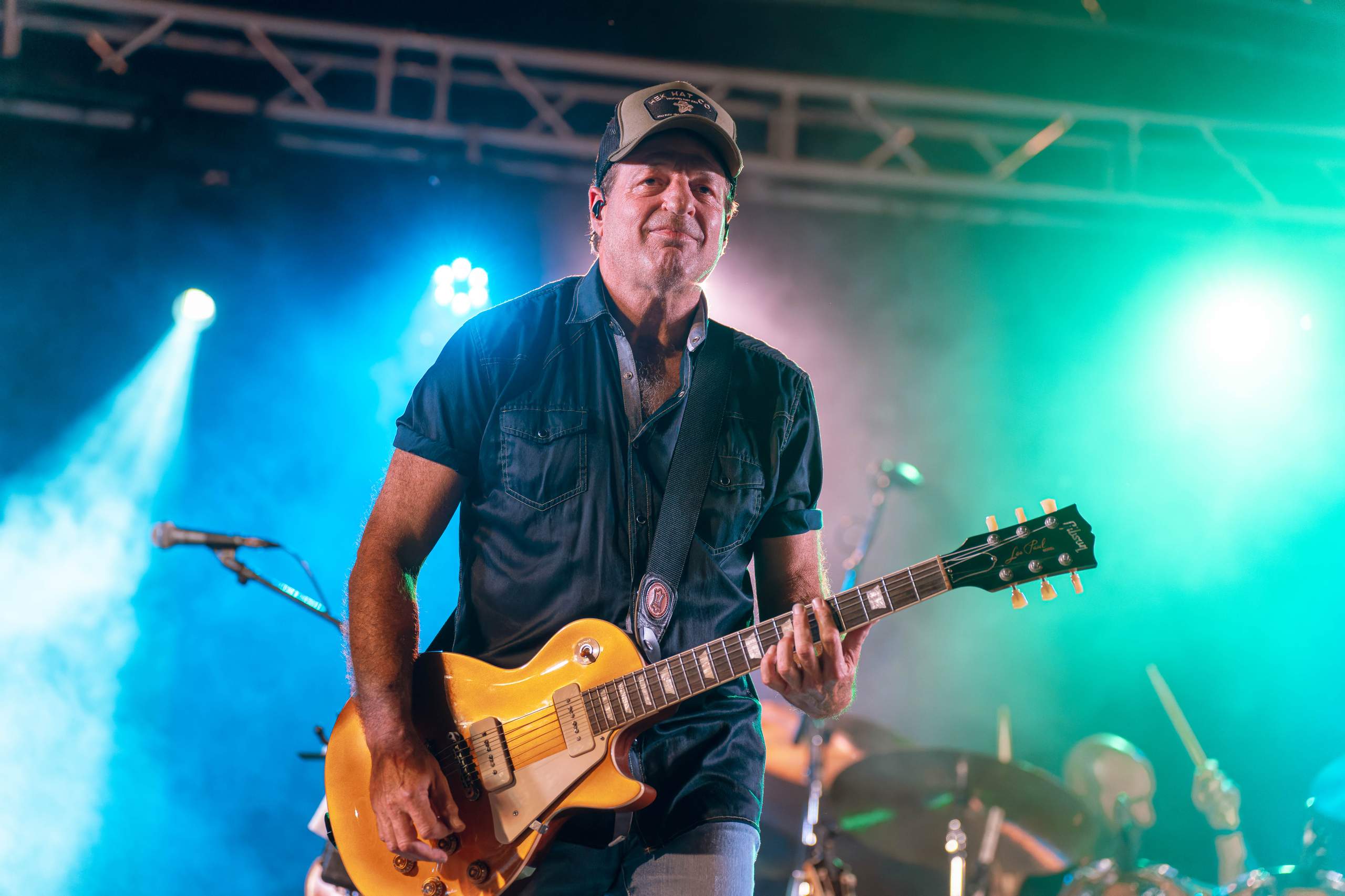 Chris Cagle performs at Tobacco Heritage Days in Edgerton, WI, July 20th, 2024, photography by Ross Harried for Second Crop Music