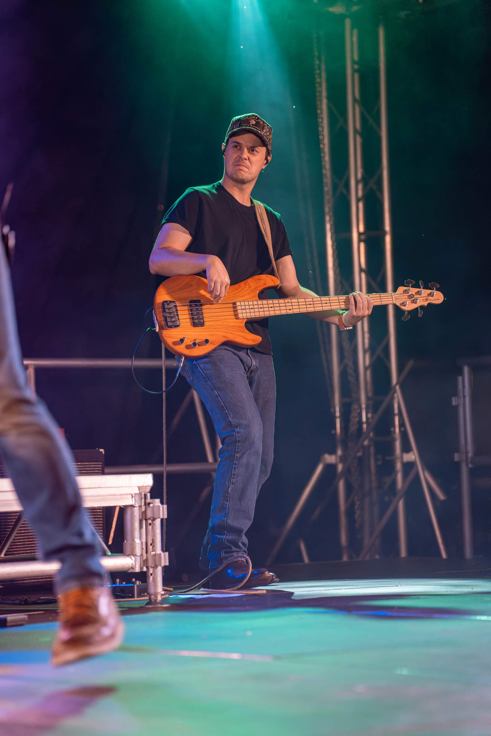 Chris Cagle performs at Tobacco Heritage Days in Edgerton, WI, July 20th, 2024, photography by Ross Harried for Second Crop Music