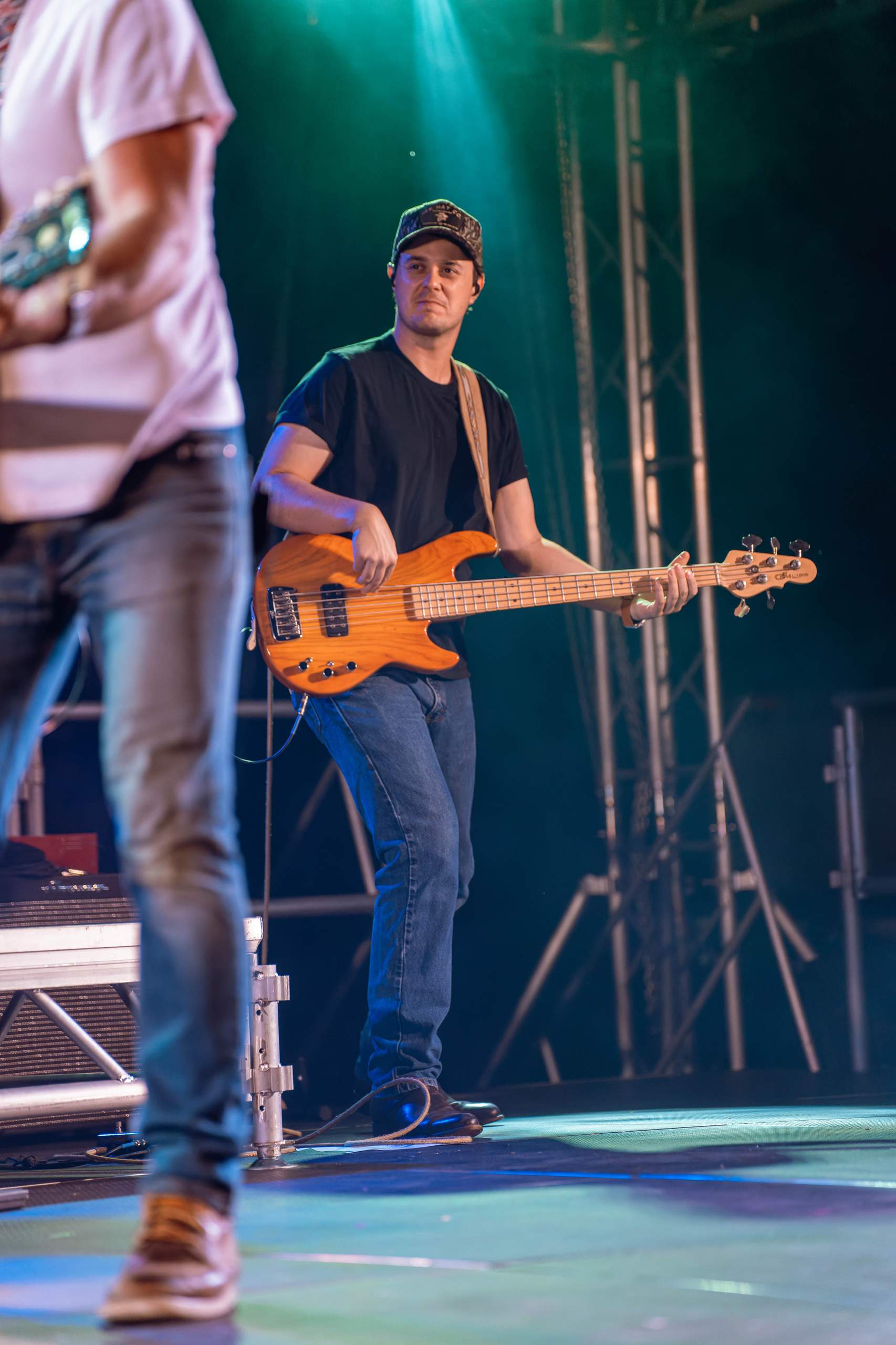 Chris Cagle performs at Tobacco Heritage Days in Edgerton, WI, July 20th, 2024, photography by Ross Harried for Second Crop Music