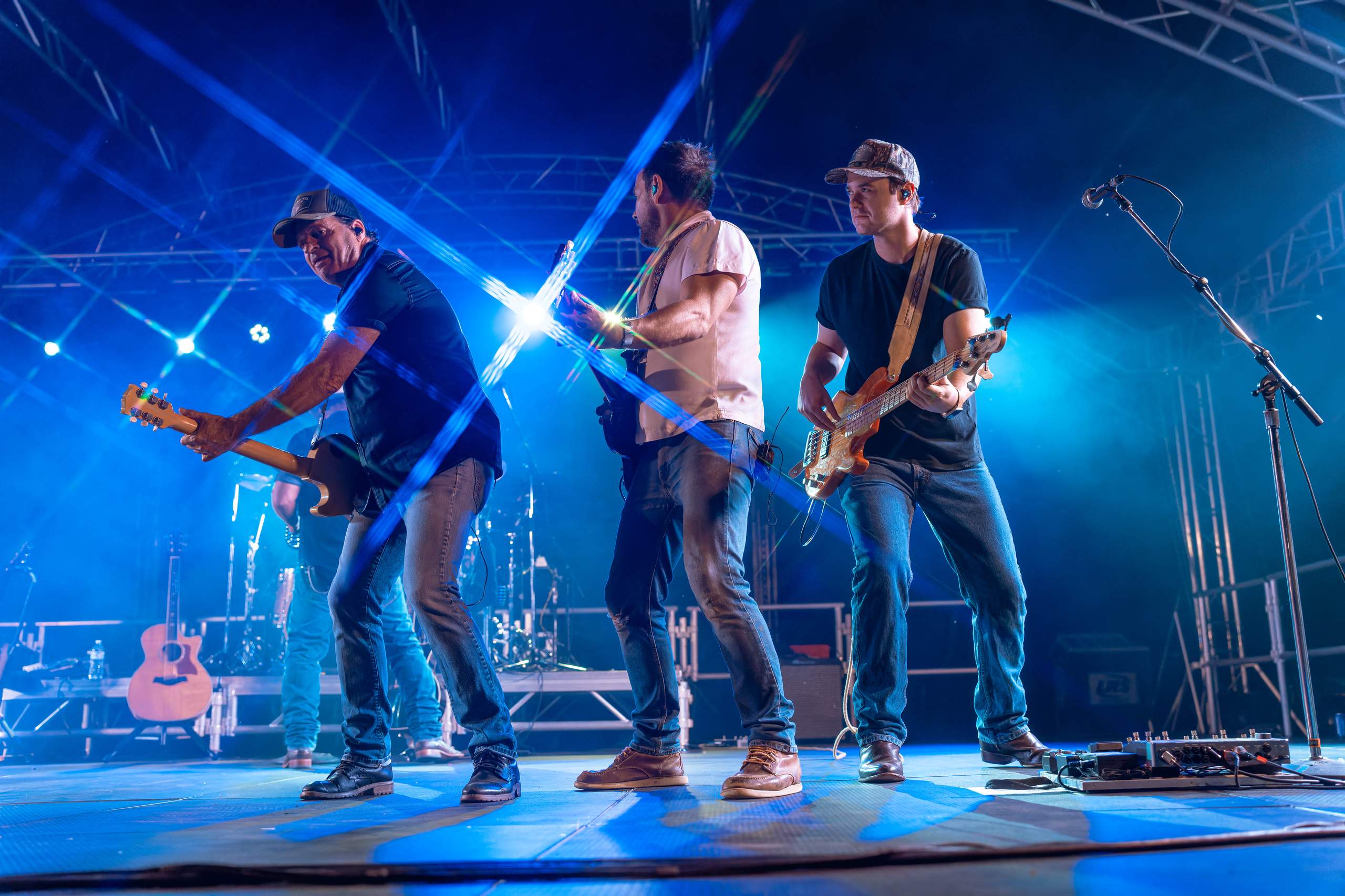 Chris Cagle performs at Tobacco Heritage Days in Edgerton, WI, July 20th, 2024, photography by Ross Harried for Second Crop Music