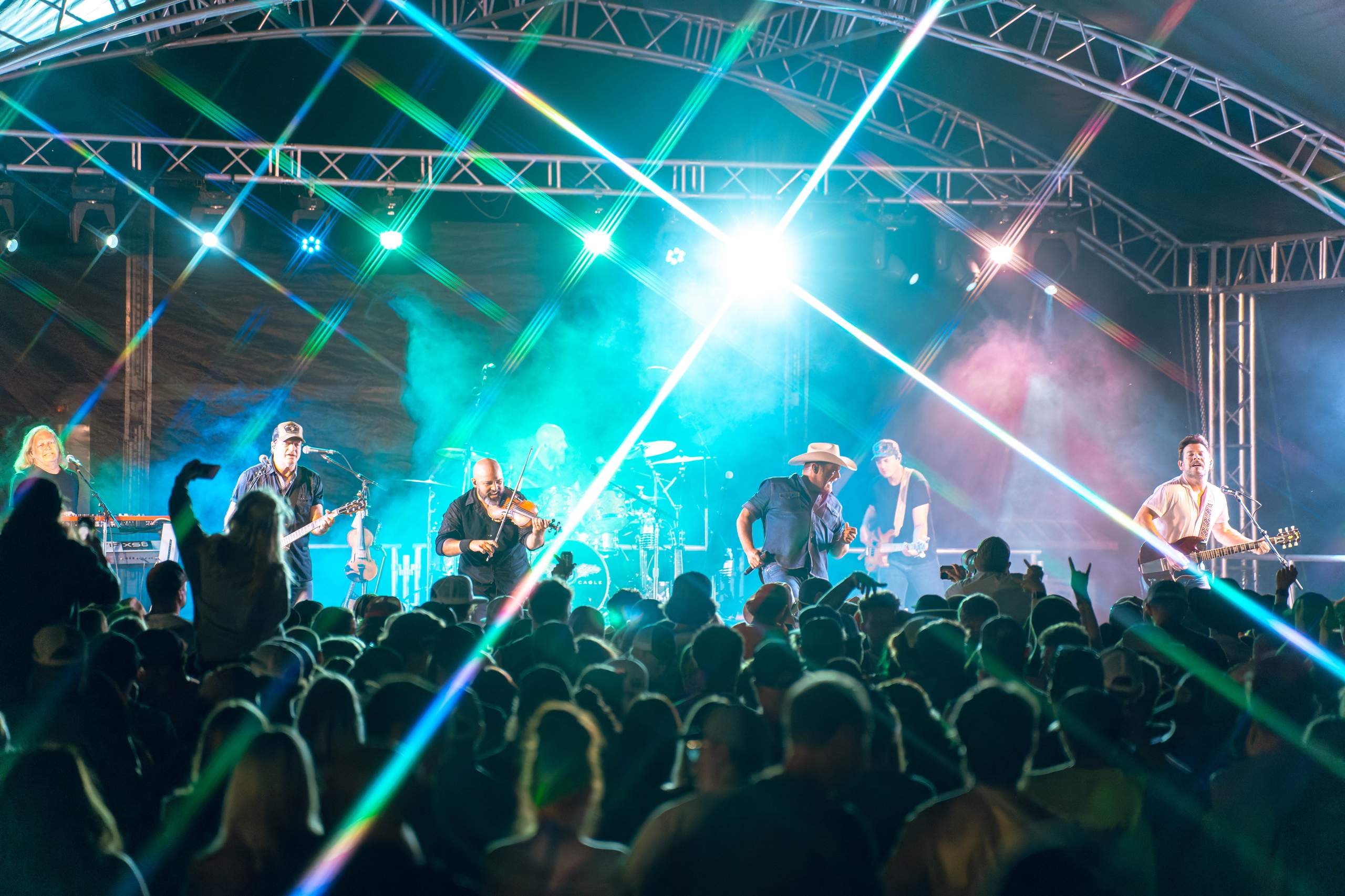 Chris Cagle performs at Tobacco Heritage Days in Edgerton, WI, July 20th, 2024, photography by Ross Harried for Second Crop Music