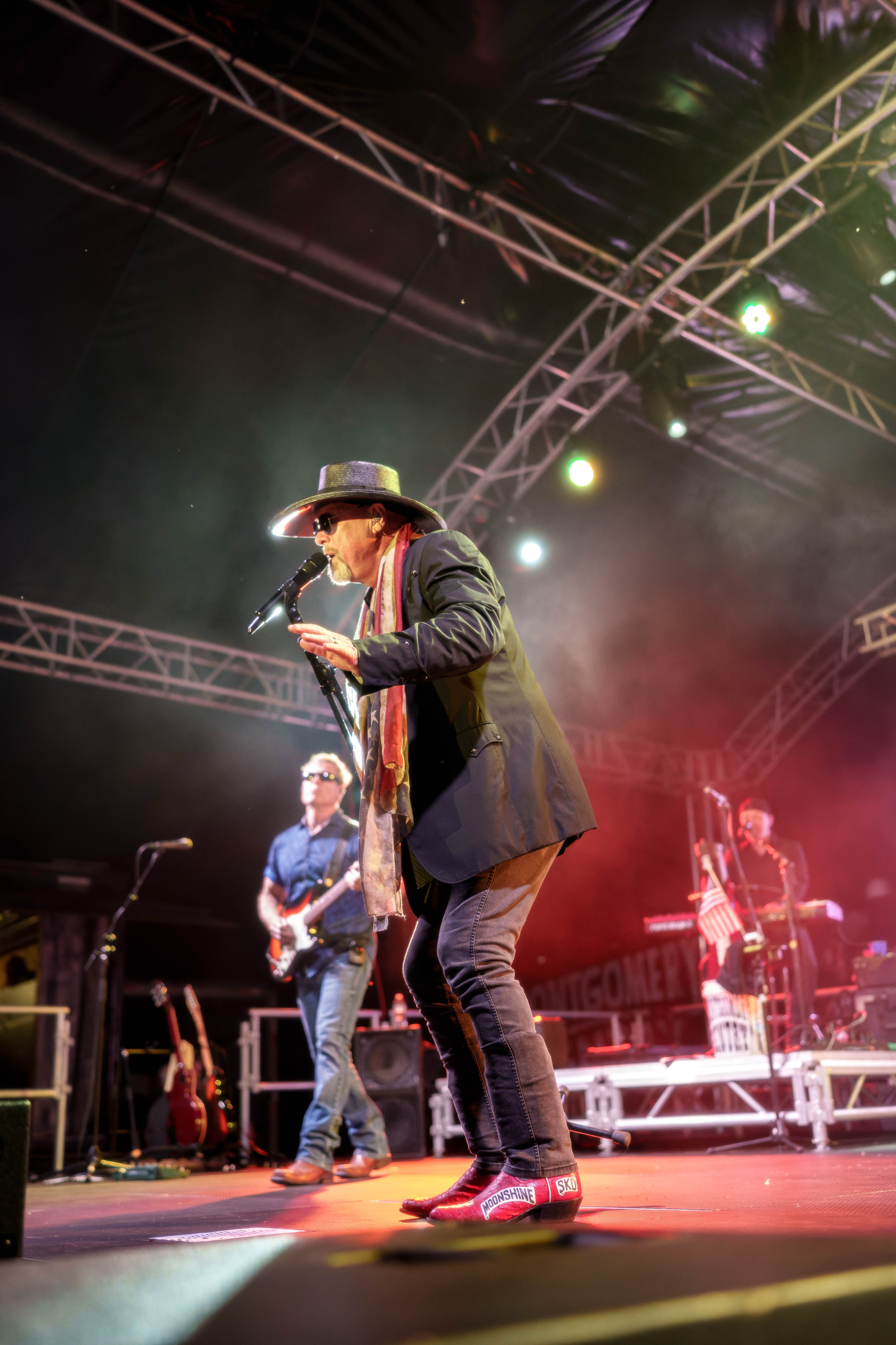 Montgomery Gentry featuring Eddie Montgomery performs at Tobacco Heritage Days in Edgerton, WI, July 19th, 2025, photography by Ross Harried for Second Crop Music