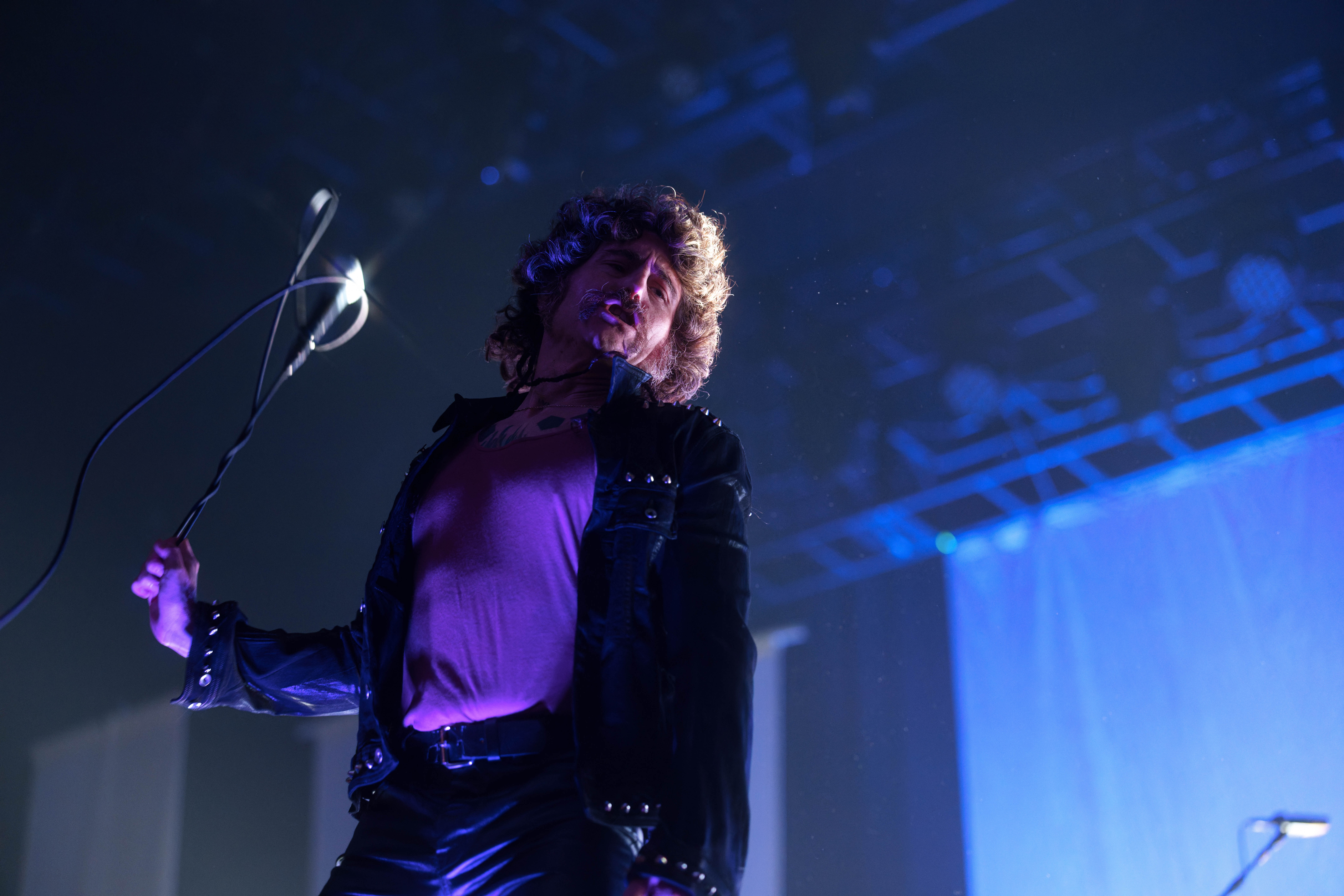 MMADISON, WI – SEPTEMBER 30, 2025: A Fire Inside (AFI) performs at The Sylvee in Madison, Wisconsin, marking the opening night of their 2025 U.S. tour. The show was AFI’s first performance in Madison in 28 years. Photography by Ross Harried for Second Crop Music