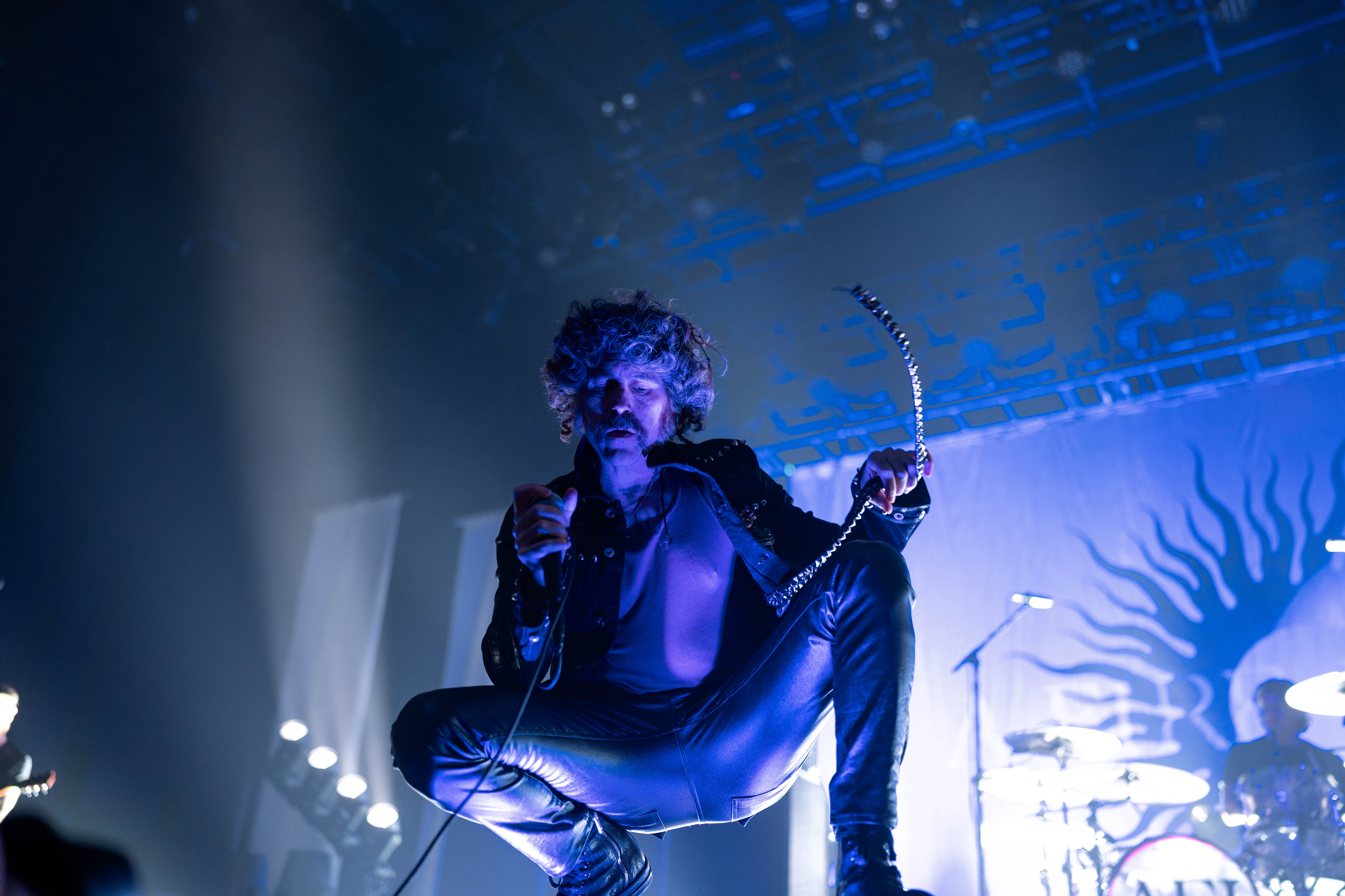 MMADISON, WI – SEPTEMBER 30, 2025: A Fire Inside (AFI) performs at The Sylvee in Madison, Wisconsin, marking the opening night of their 2025 U.S. tour. The show was AFI’s first performance in Madison in 28 years. Photography by Ross Harried for Second Crop Music