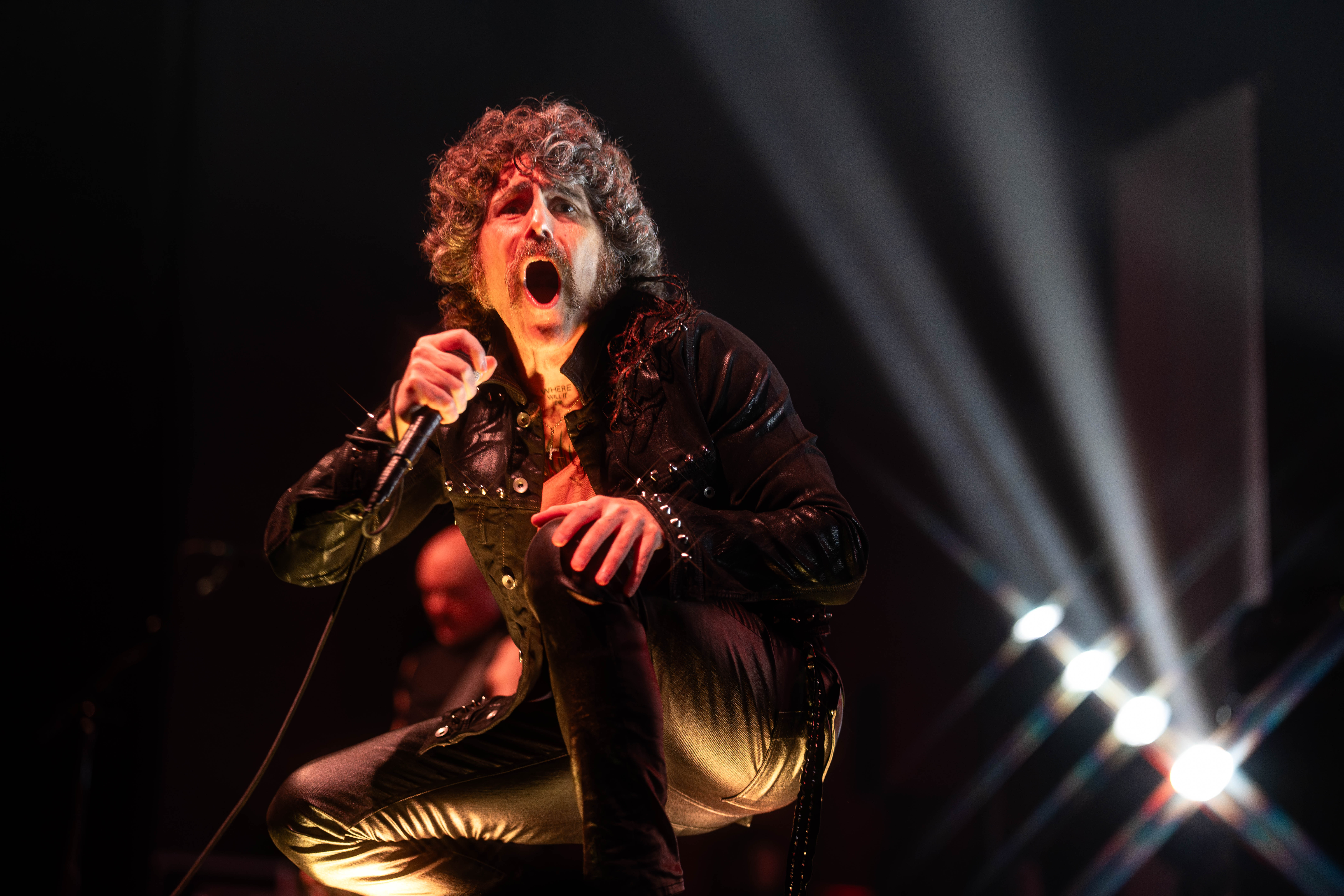 MMADISON, WI – SEPTEMBER 30, 2025: A Fire Inside (AFI) performs at The Sylvee in Madison, Wisconsin, marking the opening night of their 2025 U.S. tour. The show was AFI’s first performance in Madison in 28 years. Photography by Ross Harried for Second Crop Music