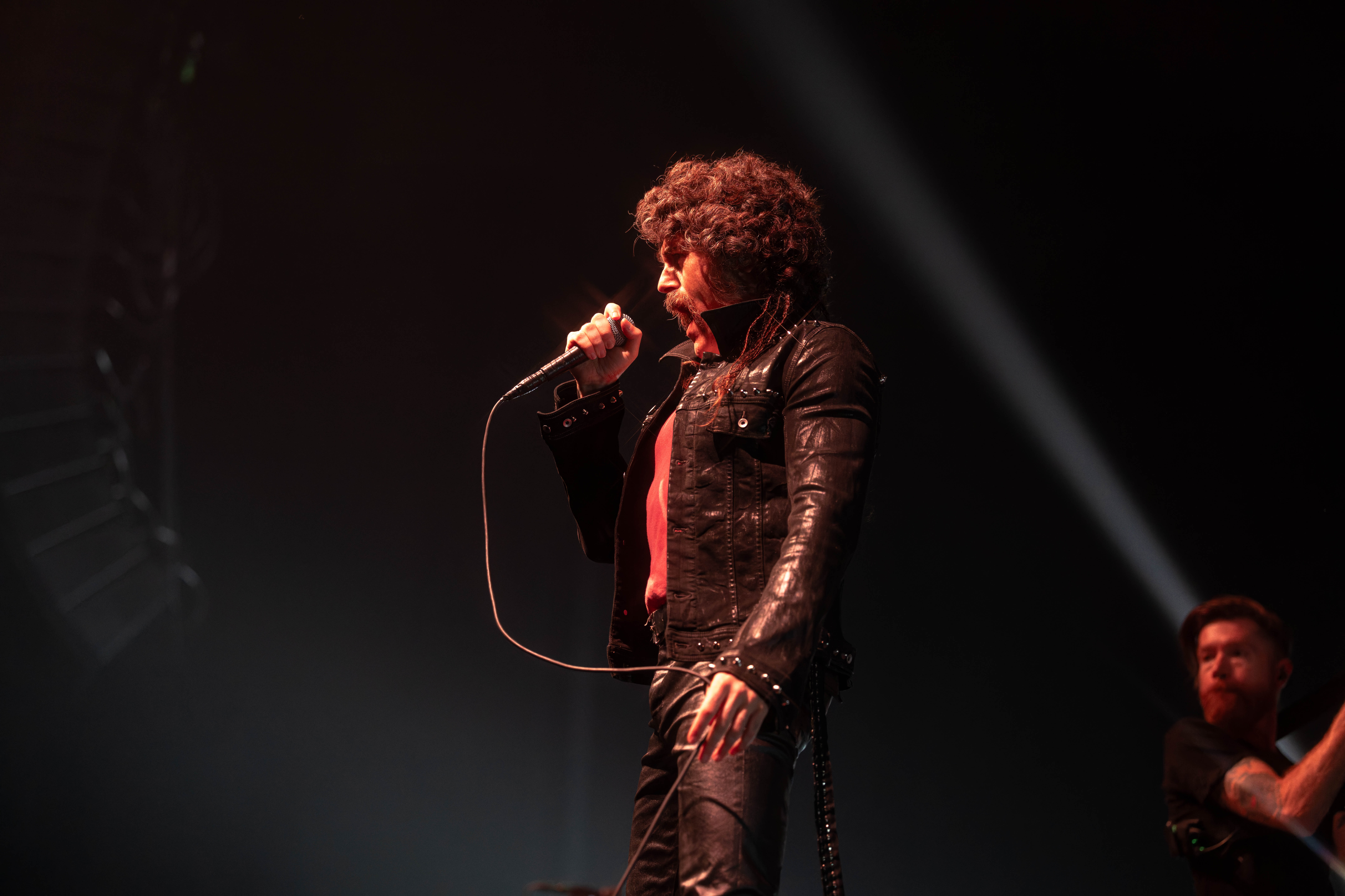 MMADISON, WI – SEPTEMBER 30, 2025: A Fire Inside (AFI) performs at The Sylvee in Madison, Wisconsin, marking the opening night of their 2025 U.S. tour. The show was AFI’s first performance in Madison in 28 years. Photography by Ross Harried for Second Crop Music