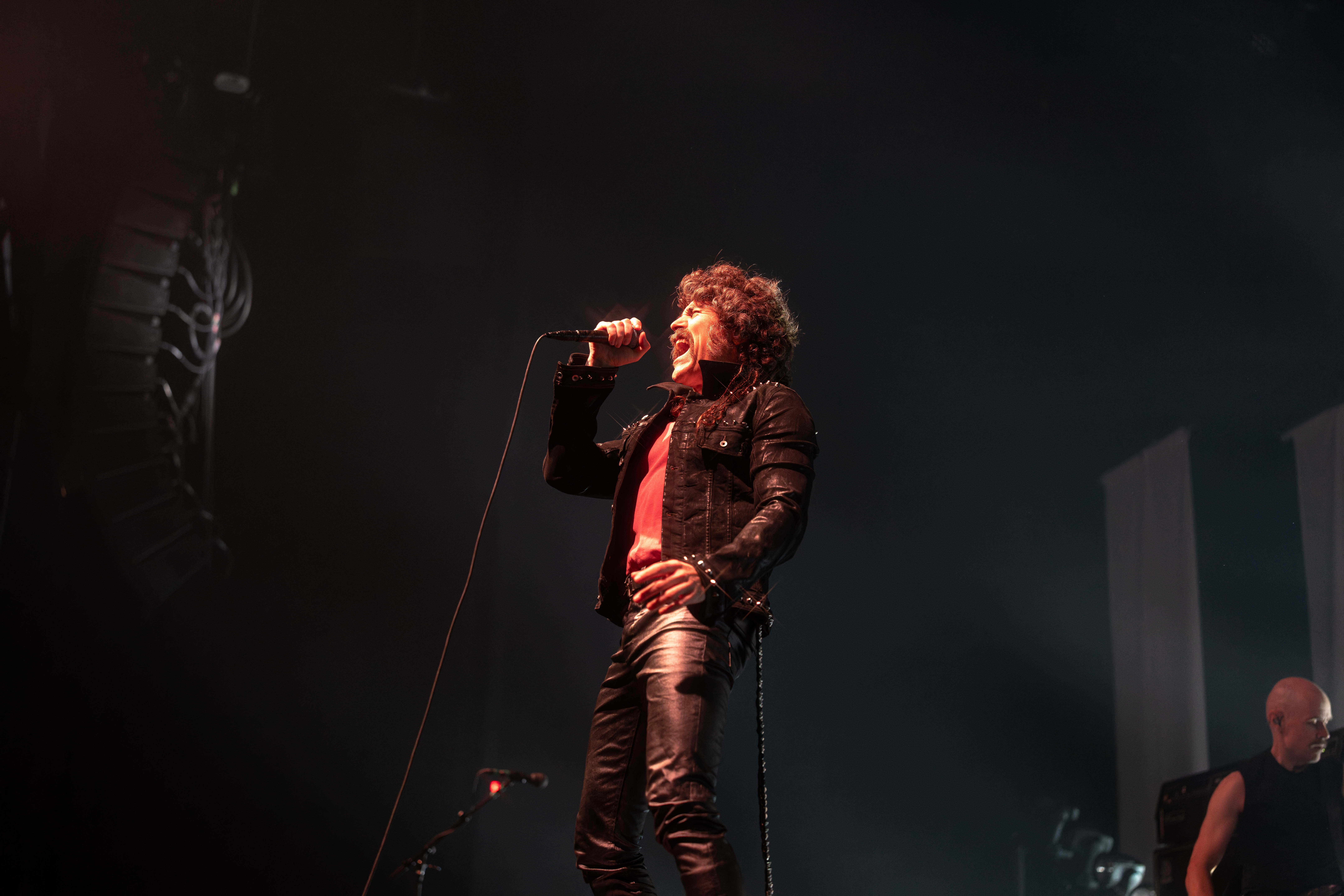 MMADISON, WI – SEPTEMBER 30, 2025: A Fire Inside (AFI) performs at The Sylvee in Madison, Wisconsin, marking the opening night of their 2025 U.S. tour. The show was AFI’s first performance in Madison in 28 years. Photography by Ross Harried for Second Crop Music