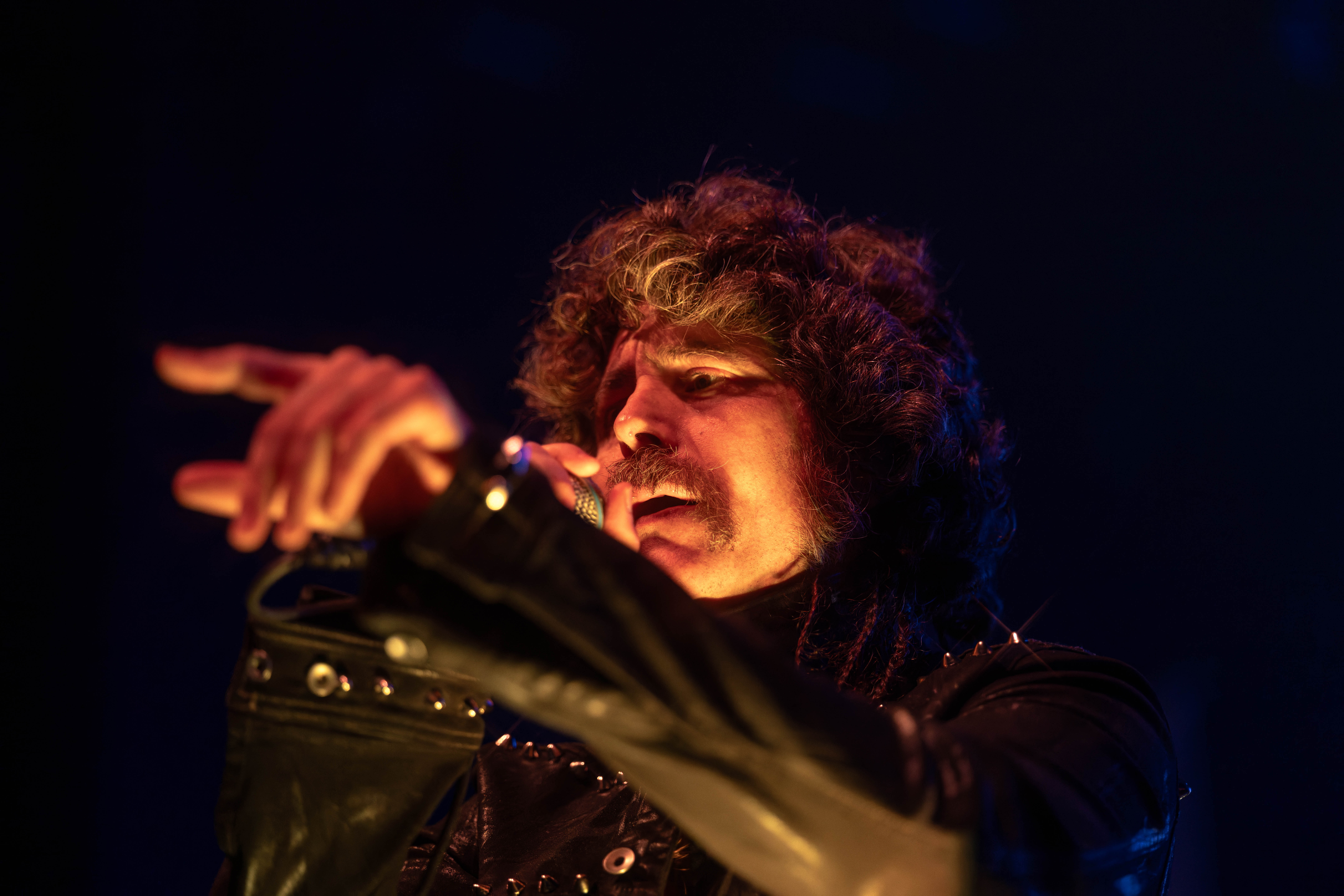 MMADISON, WI – SEPTEMBER 30, 2025: A Fire Inside (AFI) performs at The Sylvee in Madison, Wisconsin, marking the opening night of their 2025 U.S. tour. The show was AFI’s first performance in Madison in 28 years. Photography by Ross Harried for Second Crop Music