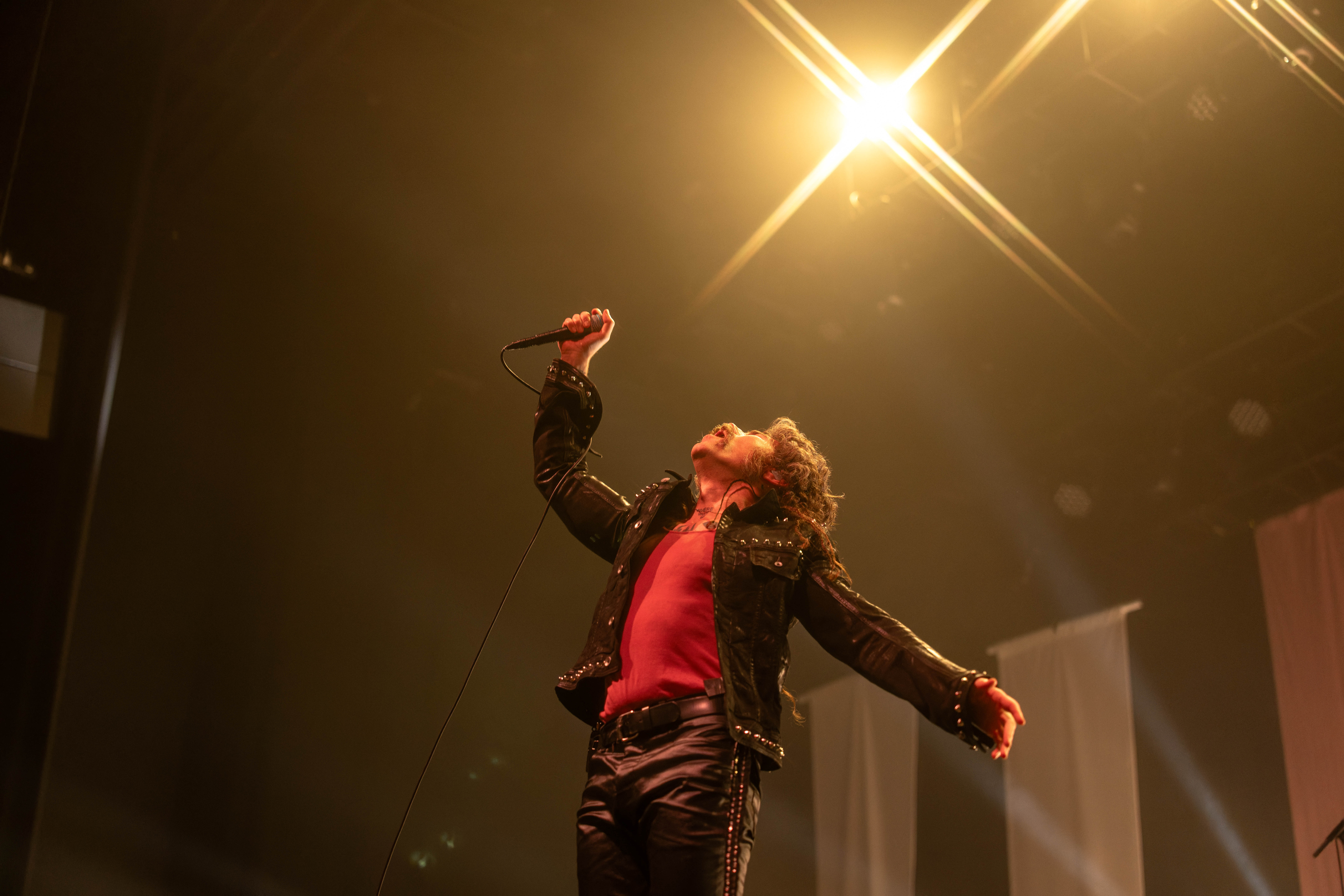 MMADISON, WI – SEPTEMBER 30, 2025: A Fire Inside (AFI) performs at The Sylvee in Madison, Wisconsin, marking the opening night of their 2025 U.S. tour. The show was AFI’s first performance in Madison in 28 years. Photography by Ross Harried for Second Crop Music