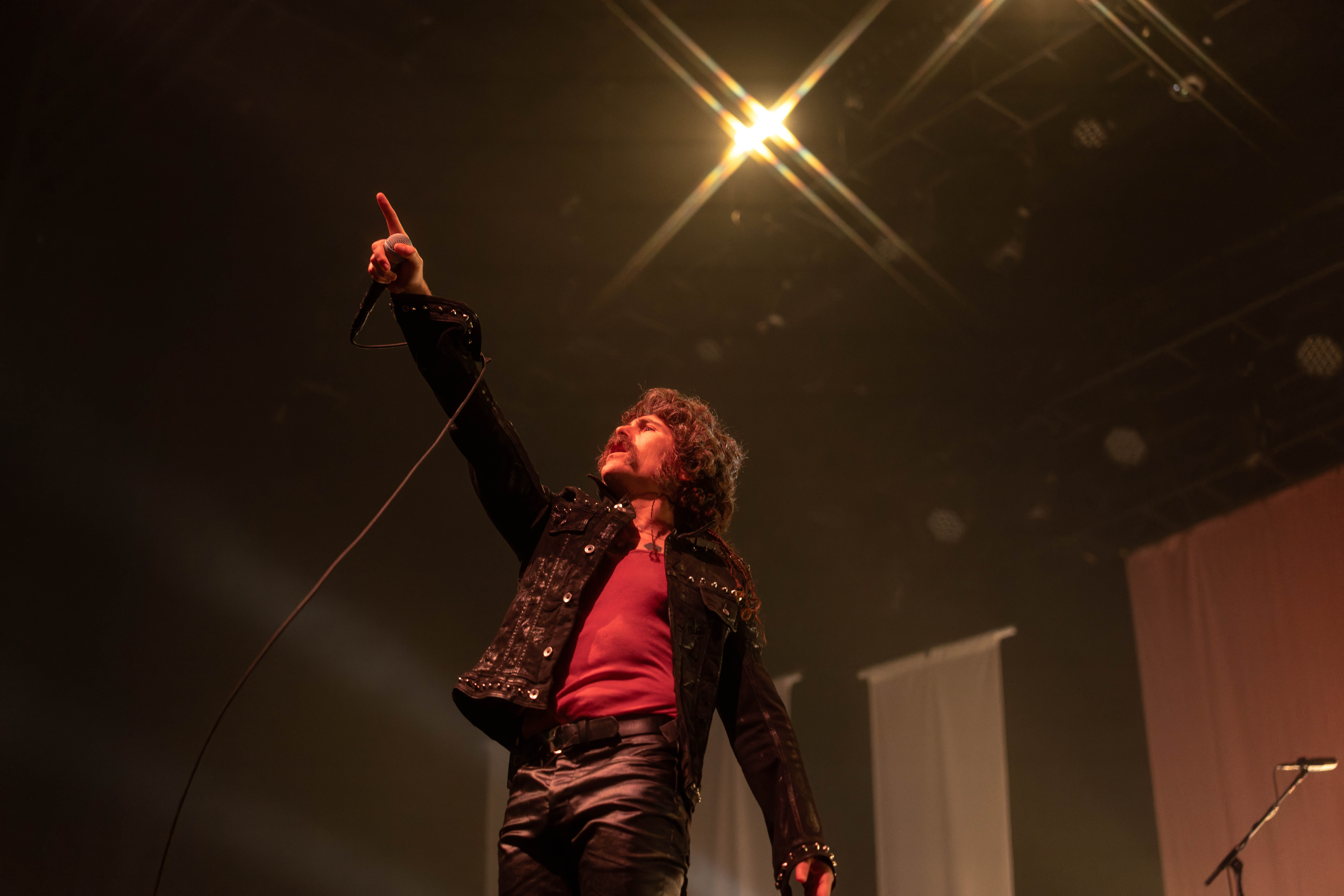 MMADISON, WI – SEPTEMBER 30, 2025: A Fire Inside (AFI) performs at The Sylvee in Madison, Wisconsin, marking the opening night of their 2025 U.S. tour. The show was AFI’s first performance in Madison in 28 years. Photography by Ross Harried for Second Crop Music
