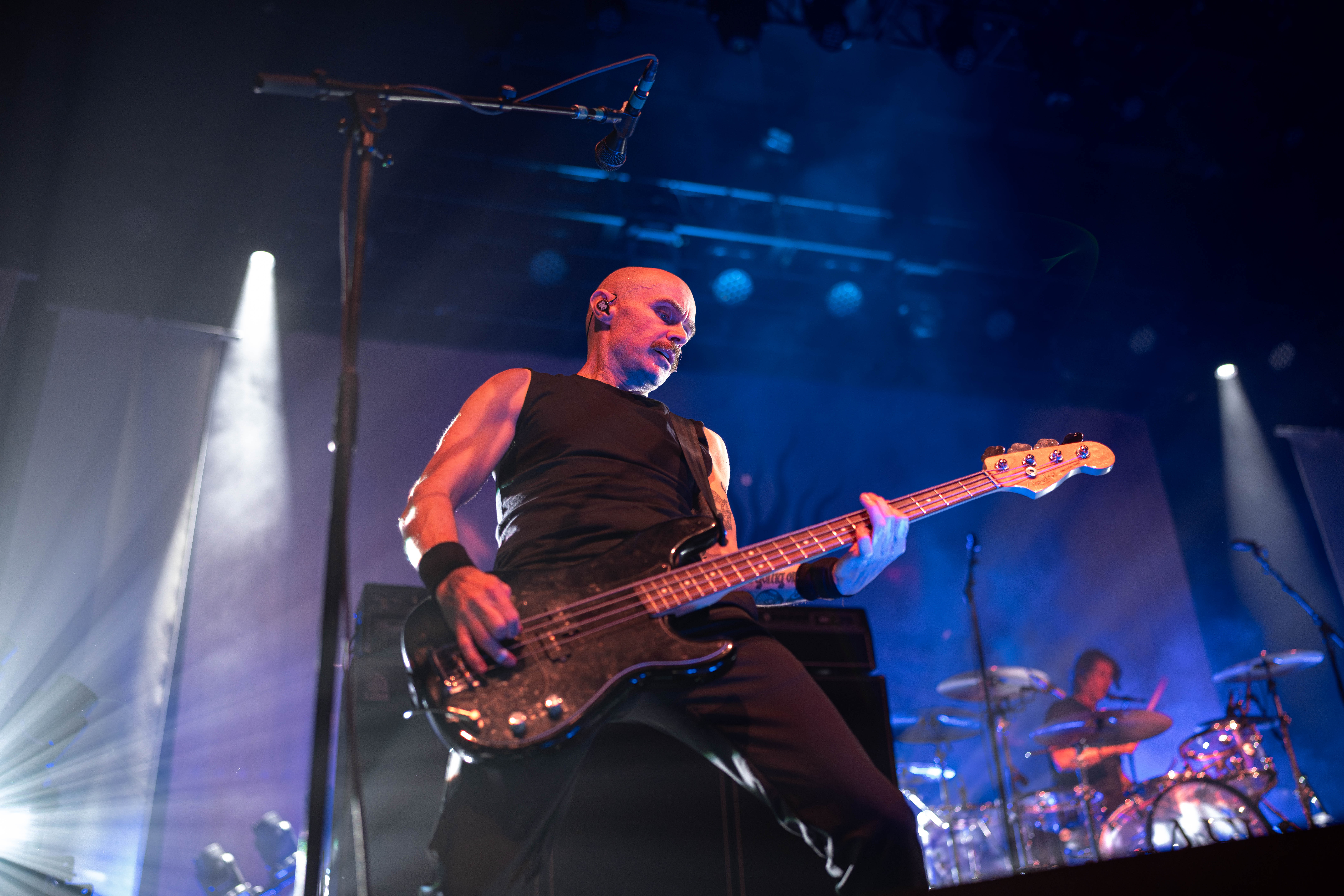 MMADISON, WI – SEPTEMBER 30, 2025: A Fire Inside (AFI) performs at The Sylvee in Madison, Wisconsin, marking the opening night of their 2025 U.S. tour. The show was AFI’s first performance in Madison in 28 years. Photography by Ross Harried for Second Crop Music