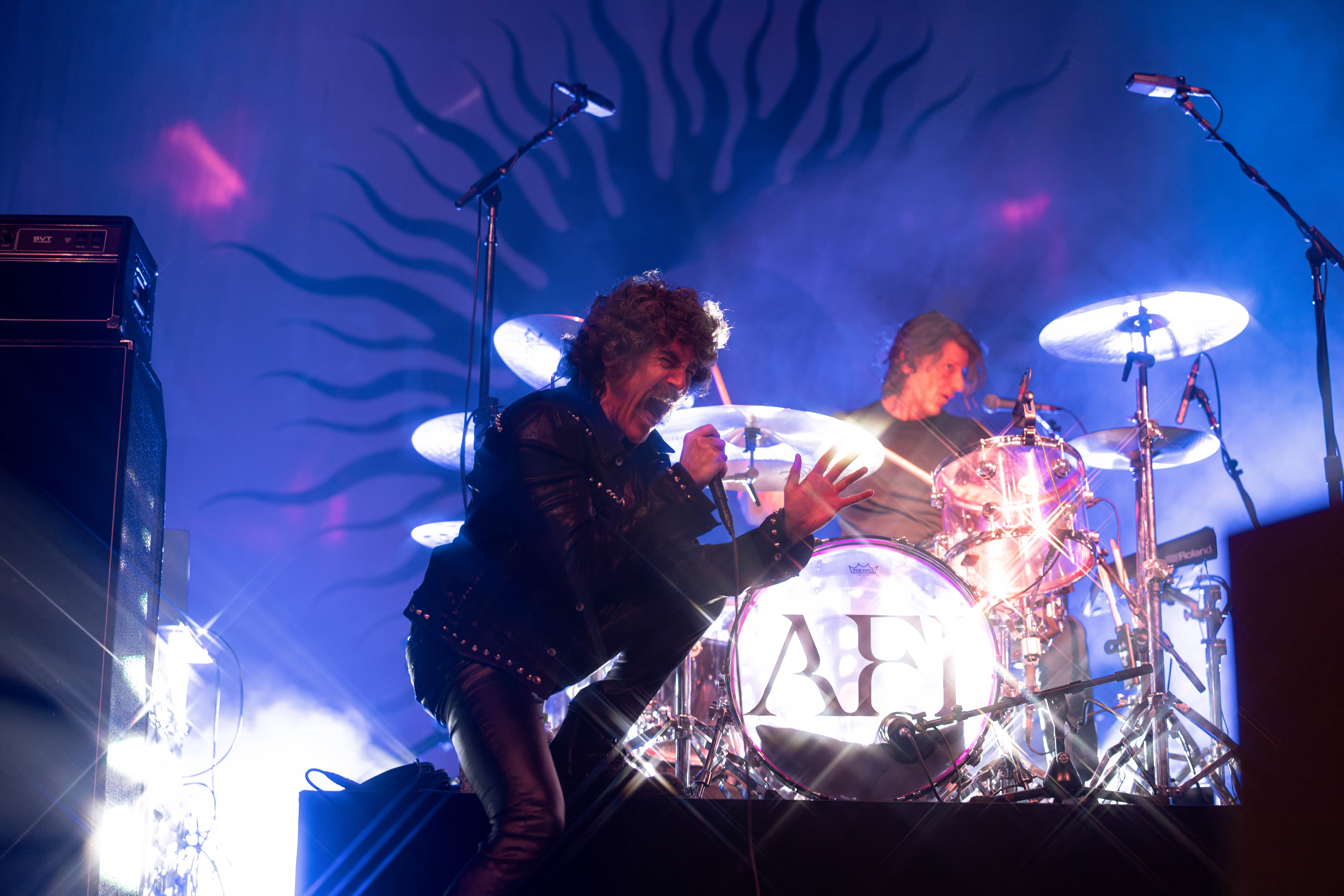 MMADISON, WI – SEPTEMBER 30, 2025: A Fire Inside (AFI) performs at The Sylvee in Madison, Wisconsin, marking the opening night of their 2025 U.S. tour. The show was AFI’s first performance in Madison in 28 years. Photography by Ross Harried for Second Crop Music