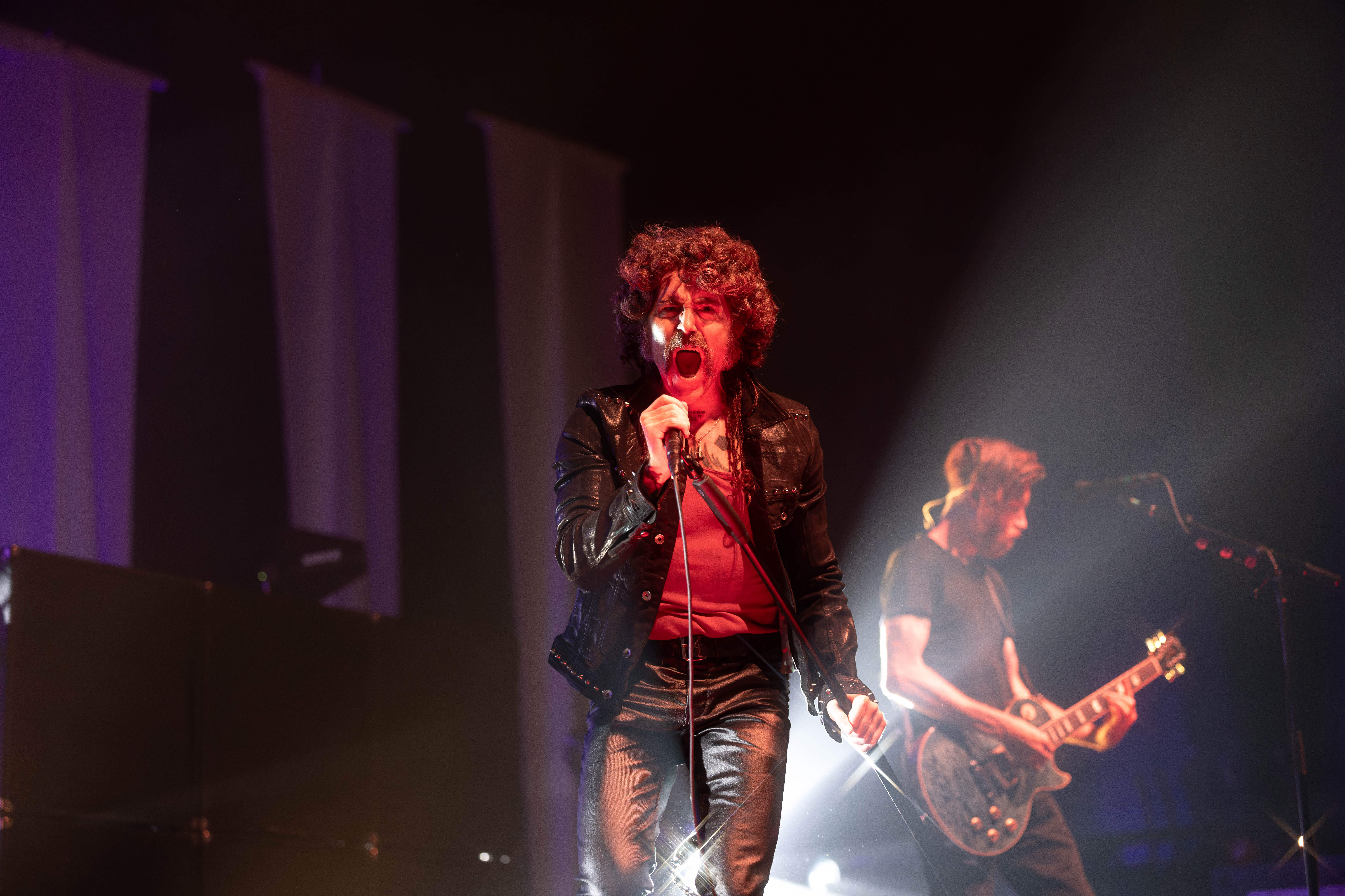 MMADISON, WI – SEPTEMBER 30, 2025: A Fire Inside (AFI) performs at The Sylvee in Madison, Wisconsin, marking the opening night of their 2025 U.S. tour. The show was AFI’s first performance in Madison in 28 years. Photography by Ross Harried for Second Crop Music