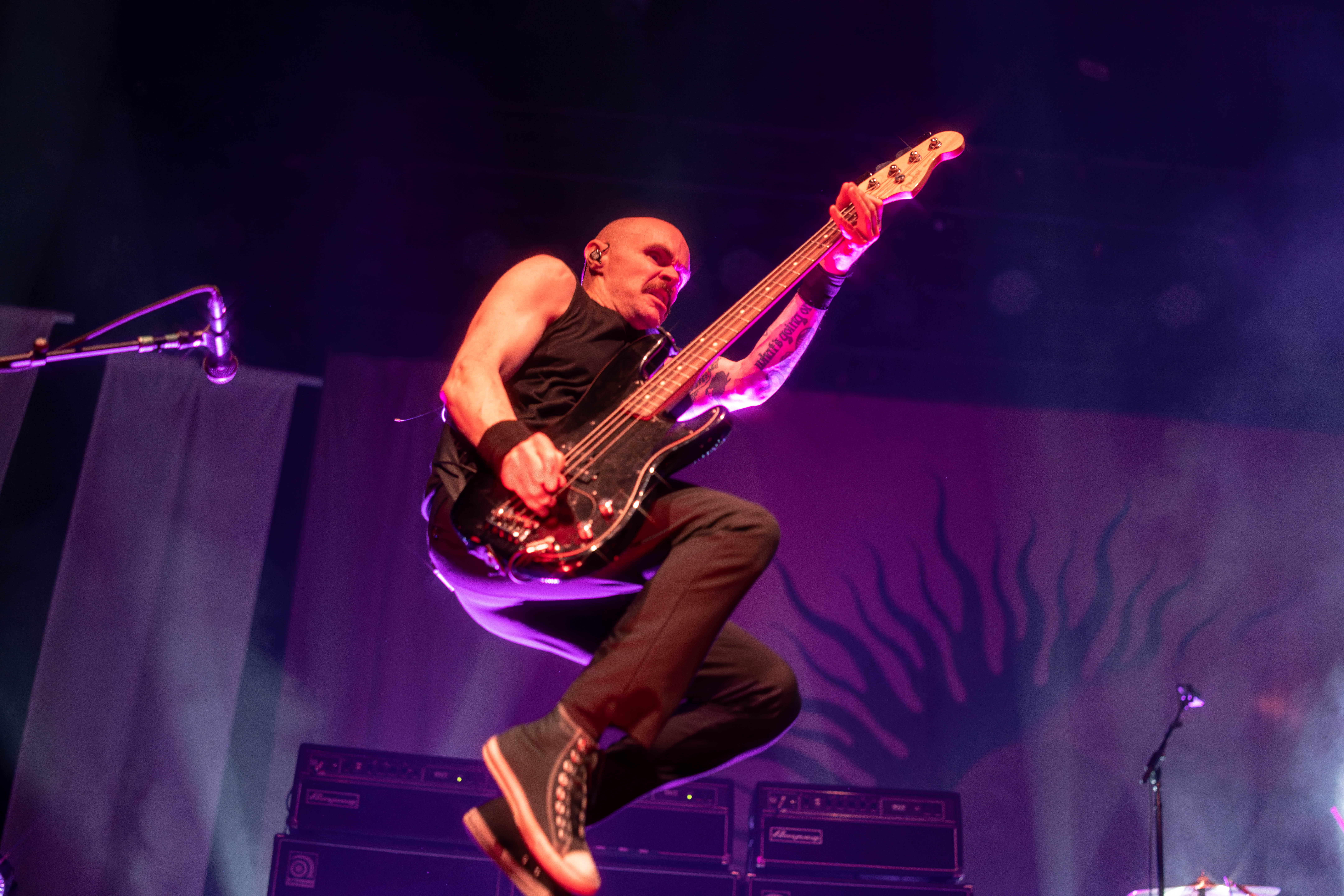 MMADISON, WI – SEPTEMBER 30, 2025: A Fire Inside (AFI) performs at The Sylvee in Madison, Wisconsin, marking the opening night of their 2025 U.S. tour. The show was AFI’s first performance in Madison in 28 years. Photography by Ross Harried for Second Crop Music