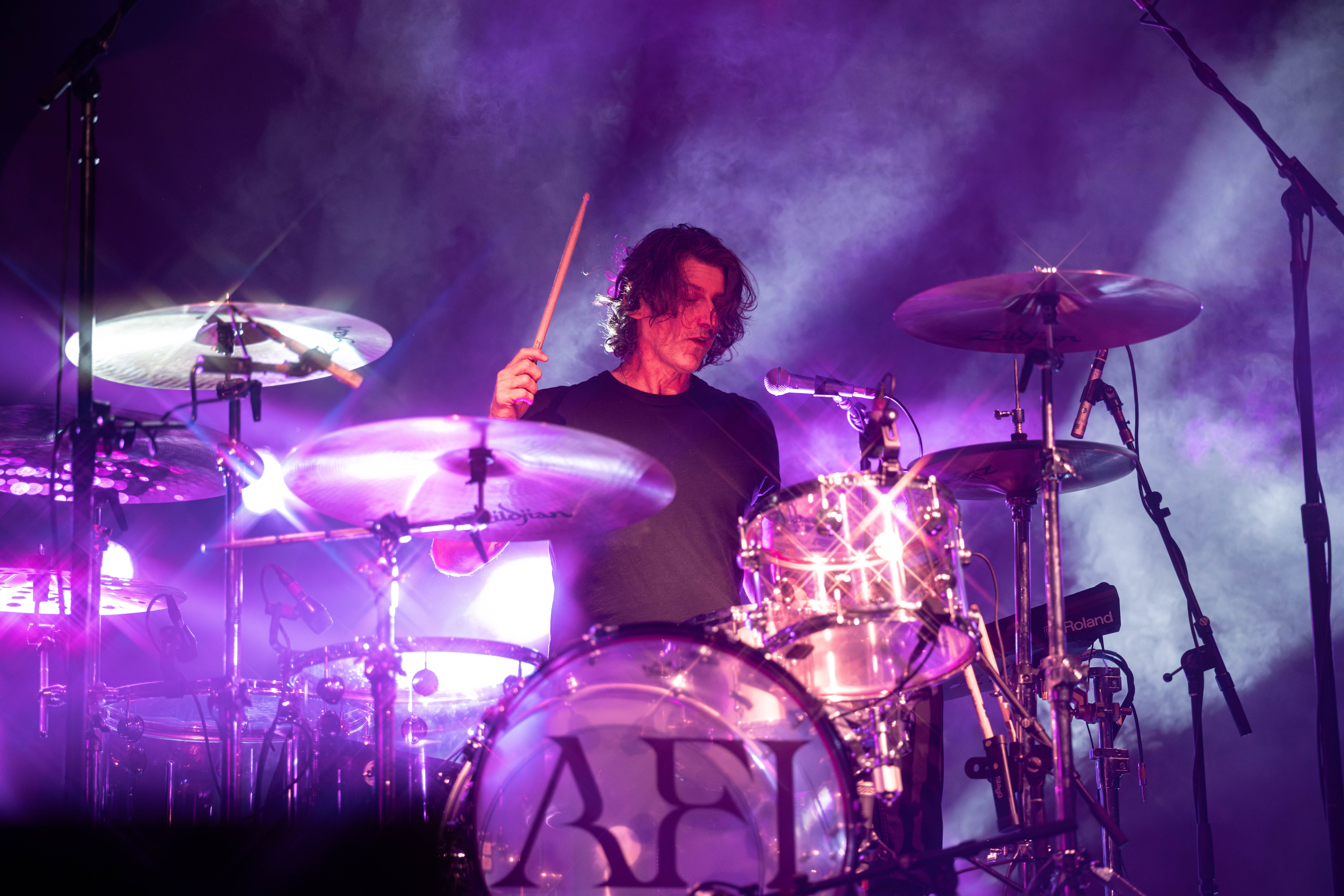 MMADISON, WI – SEPTEMBER 30, 2025: A Fire Inside (AFI) performs at The Sylvee in Madison, Wisconsin, marking the opening night of their 2025 U.S. tour. The show was AFI’s first performance in Madison in 28 years. Photography by Ross Harried for Second Crop Music