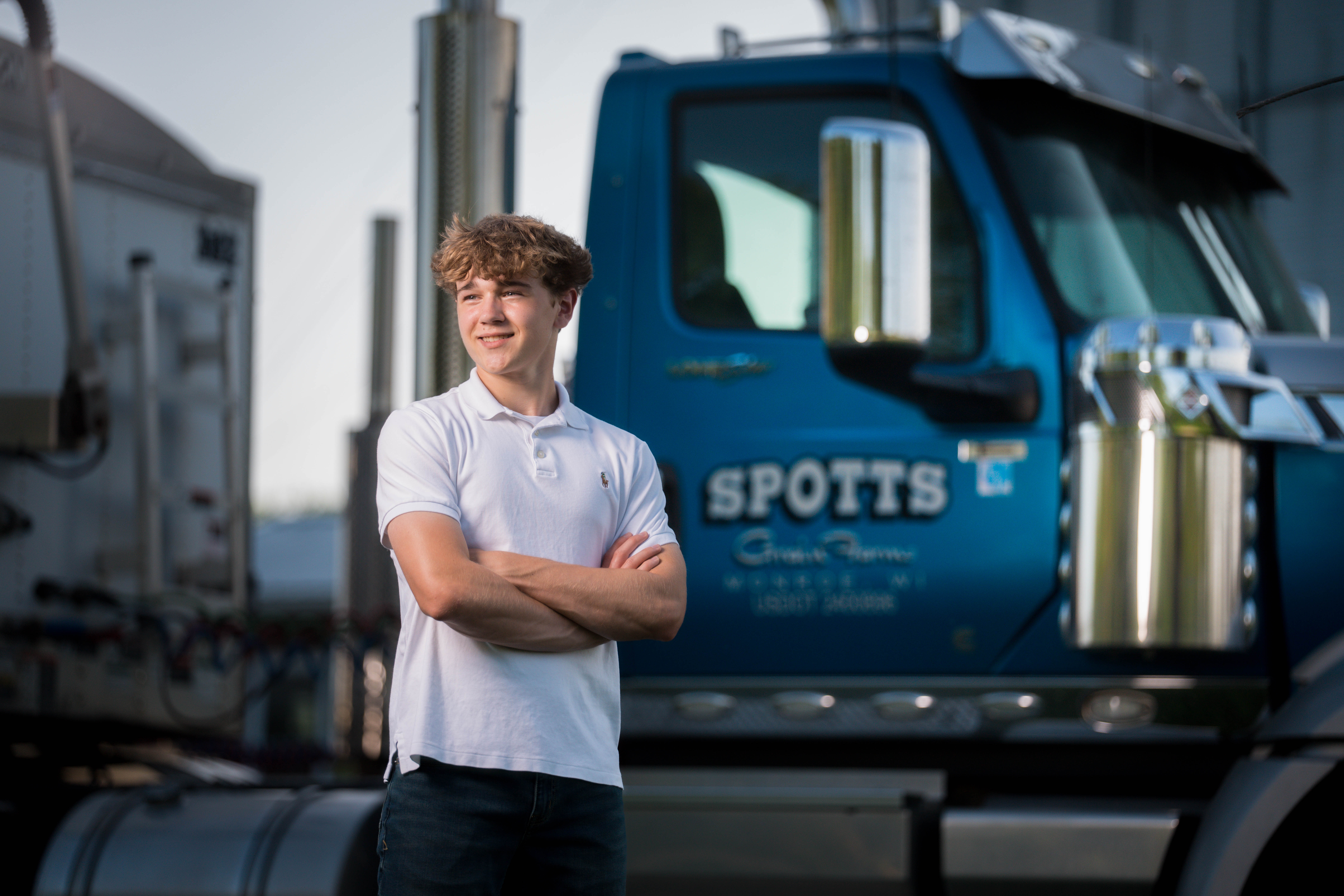 Click to View Larger Monroe High School Senior, Noah, class of 2026. Photography by Ross Harried for Second Crop Creative.