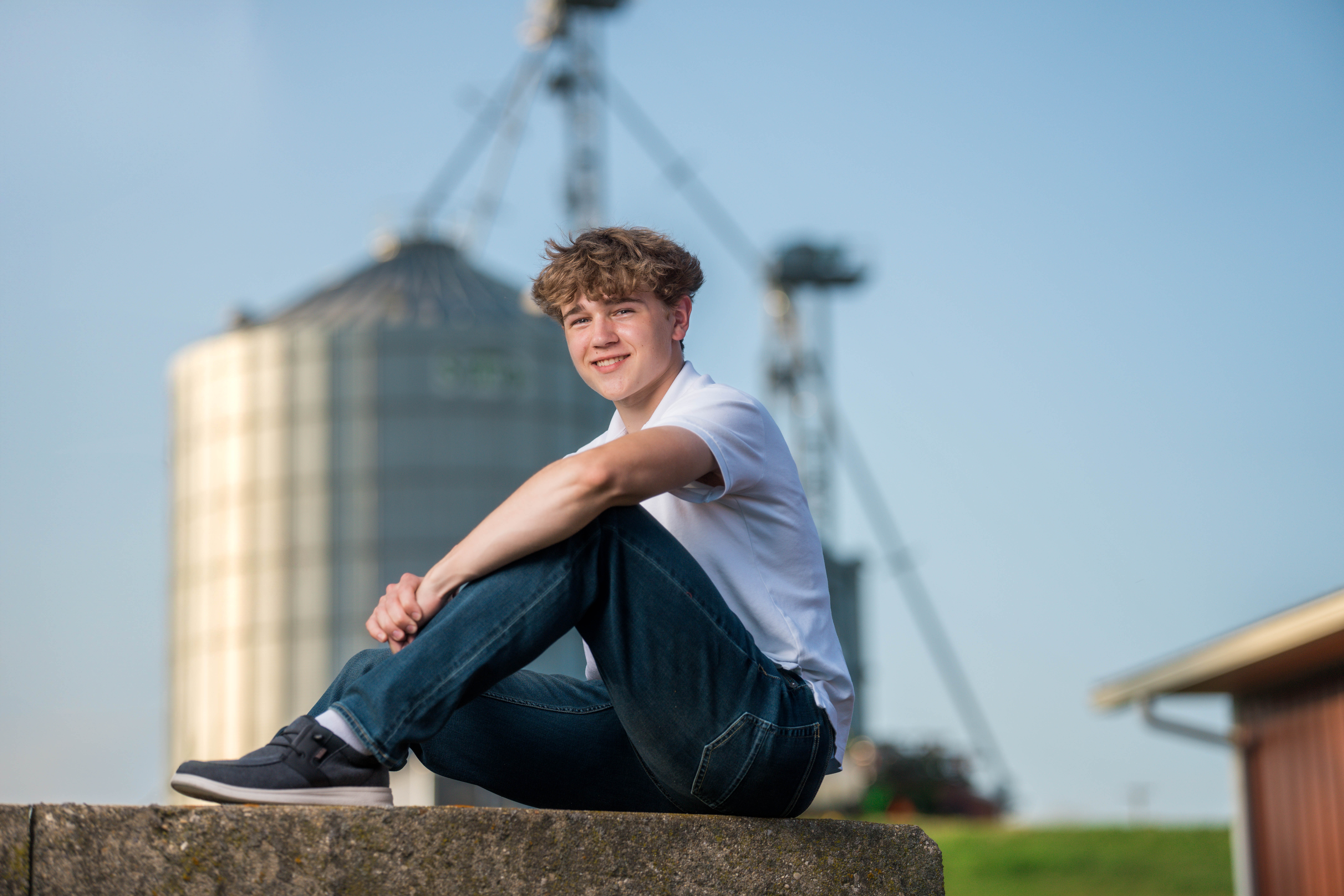 Click to View Larger Monroe High School Senior, Noah, class of 2026. Photography by Ross Harried for Second Crop Creative.