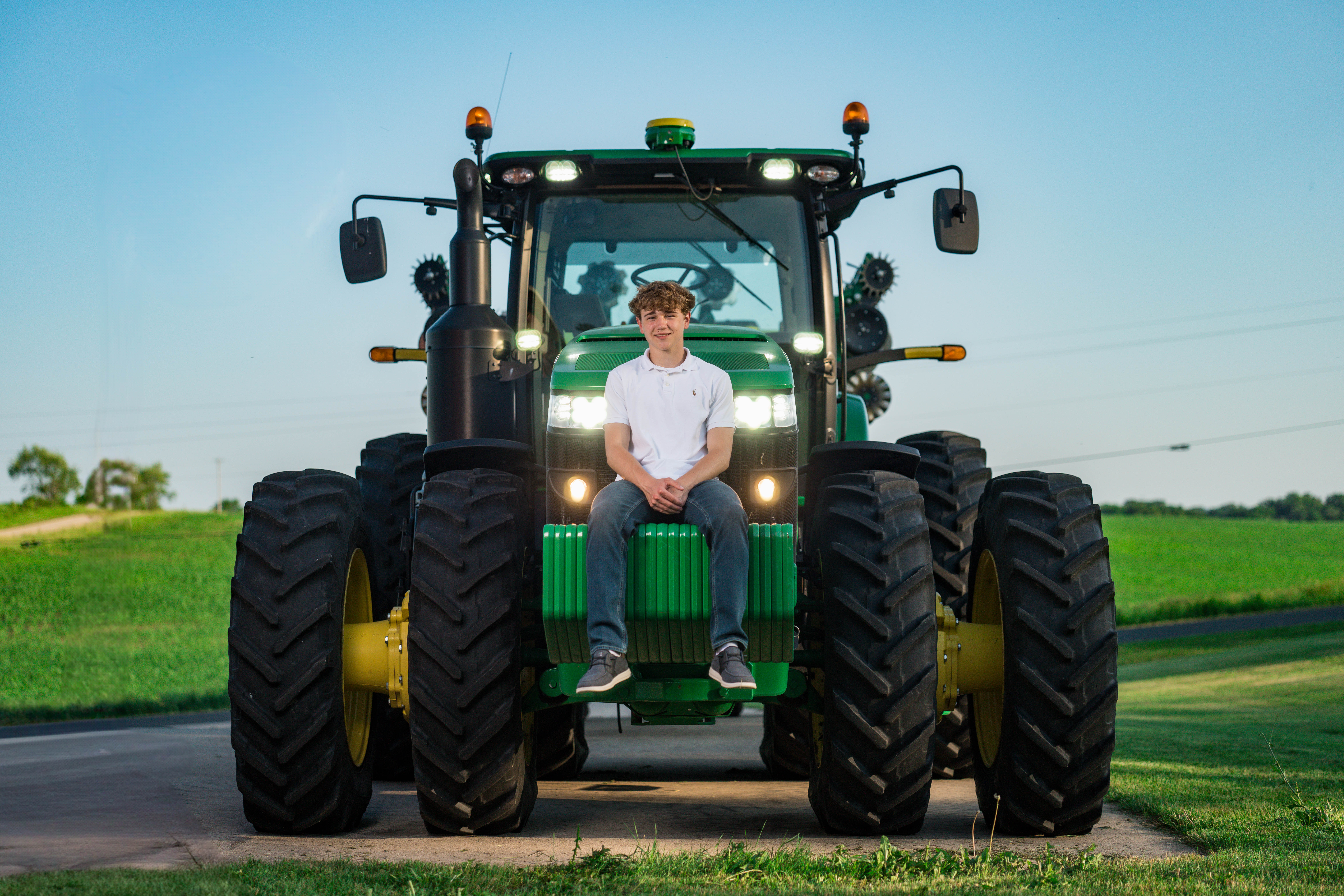 Click to View Larger Monroe High School Senior, Noah, class of 2026. Photography by Ross Harried for Second Crop Creative.
