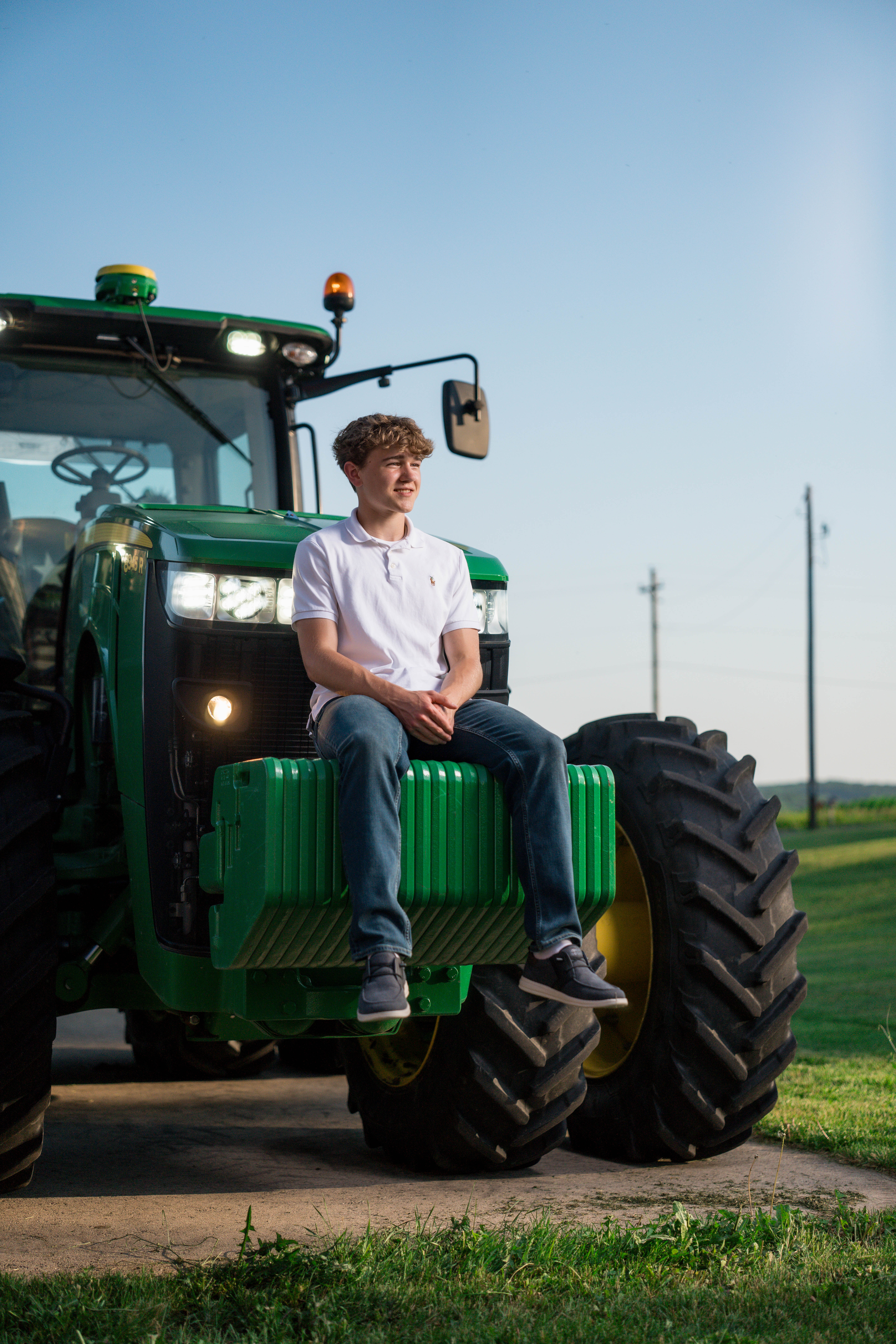 Click to View Larger Monroe High School Senior, Noah, class of 2026. Photography by Ross Harried for Second Crop Creative.