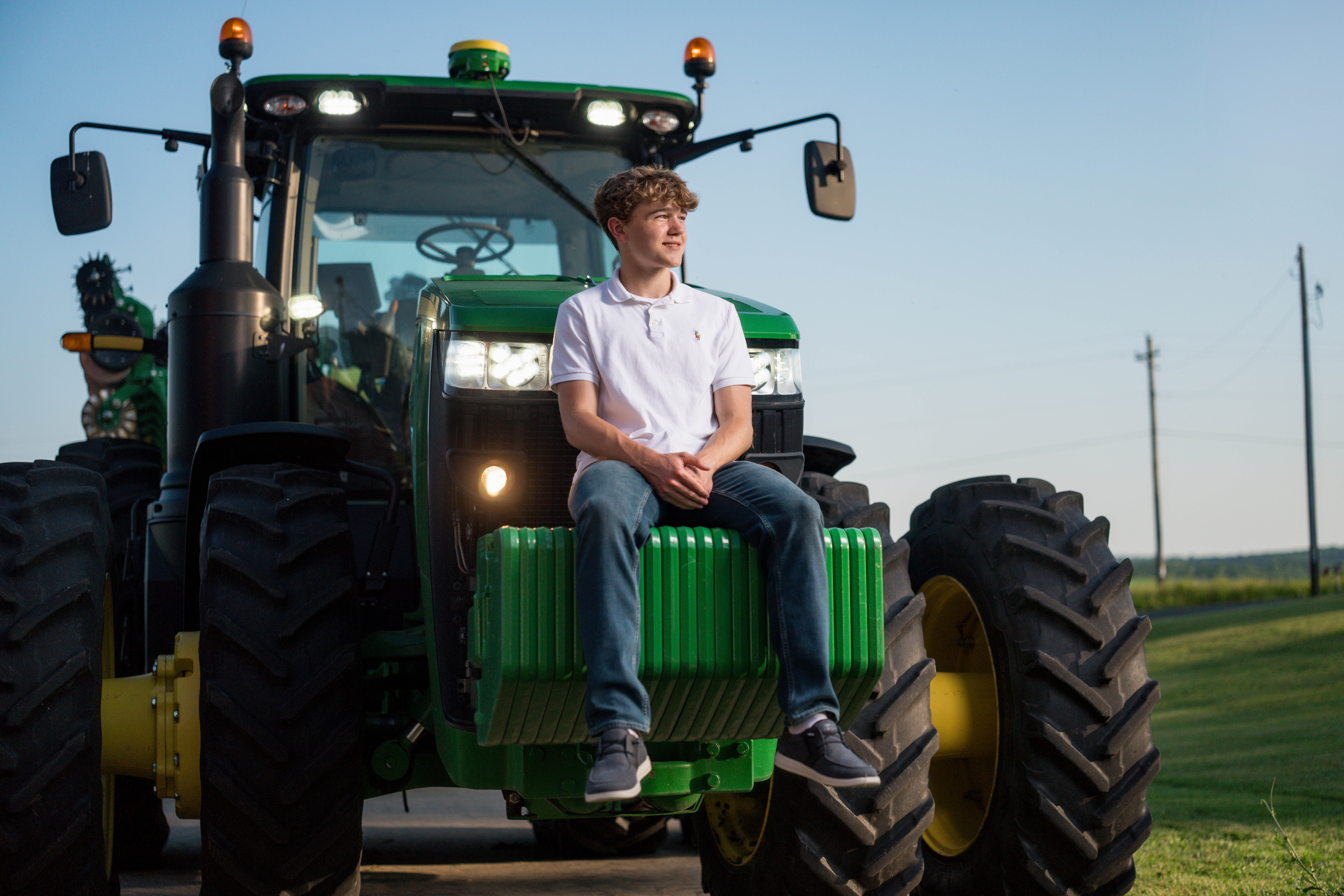 Click to View Larger Monroe High School Senior, Noah, class of 2026. Photography by Ross Harried for Second Crop Creative.