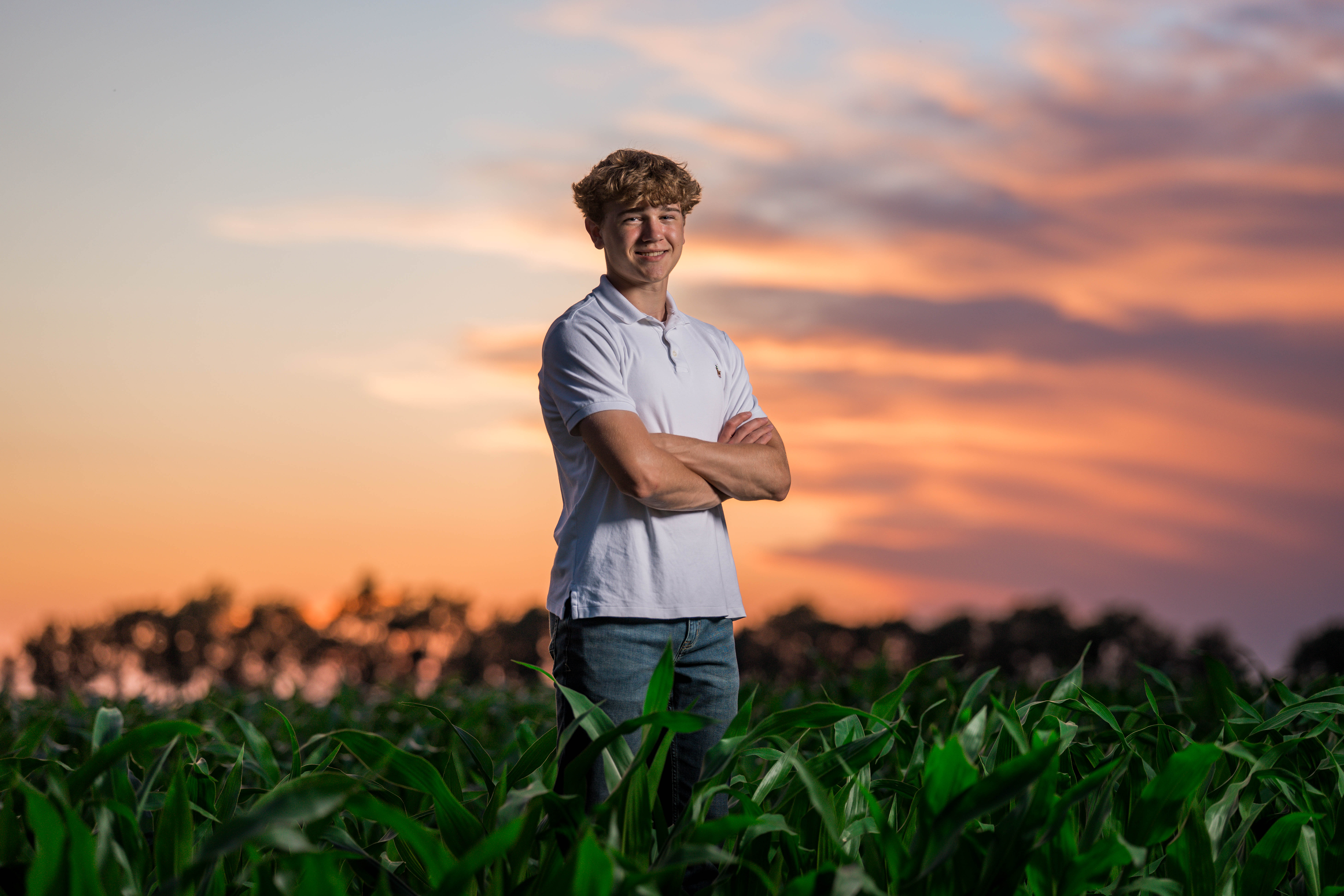 Click to View Larger Monroe High School Senior, Noah, class of 2026. Photography by Ross Harried for Second Crop Creative.