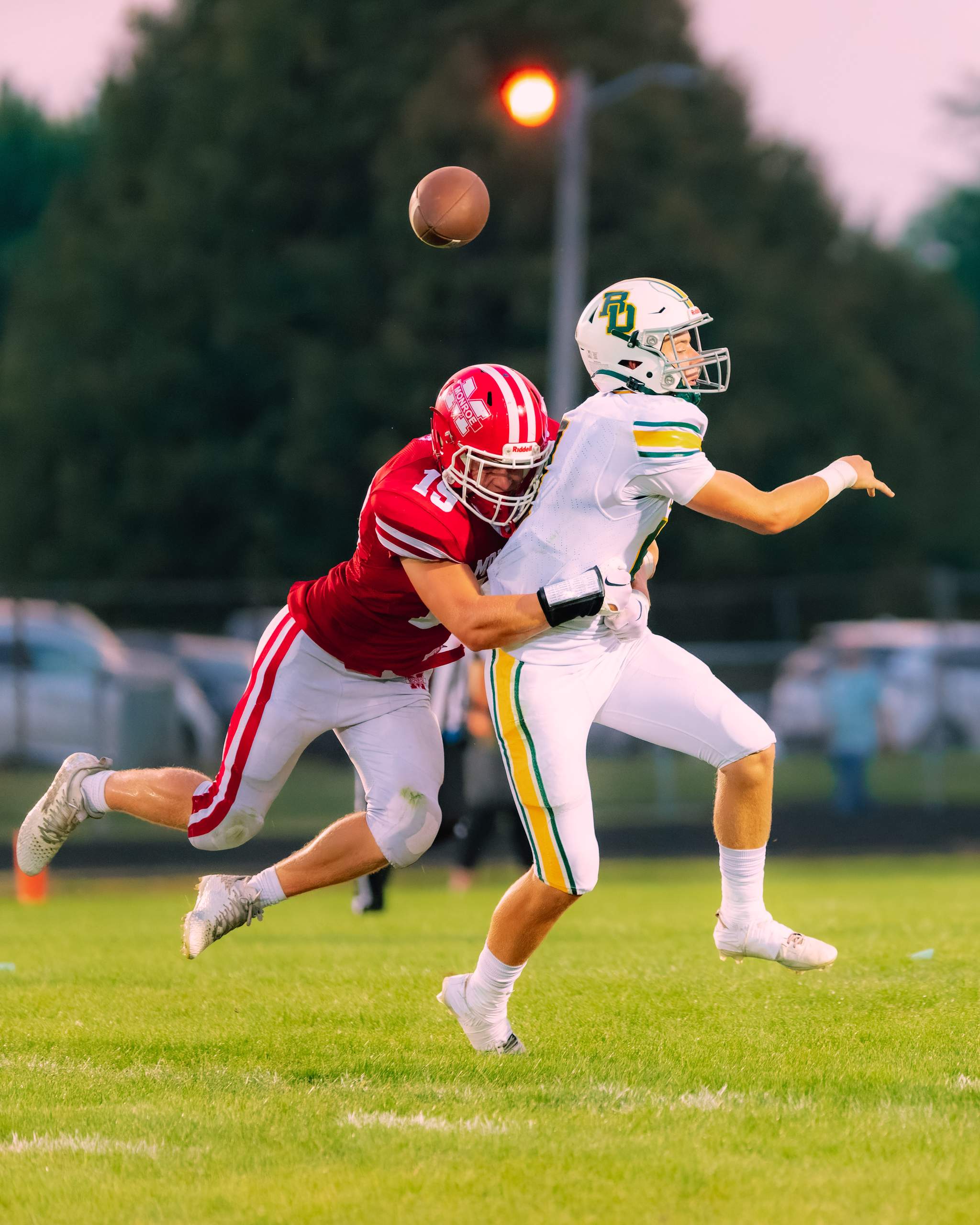 Monroe vs Beaver Dam Football, August 18th, 2023, photography by Ross Harried for Second Crop Sports
