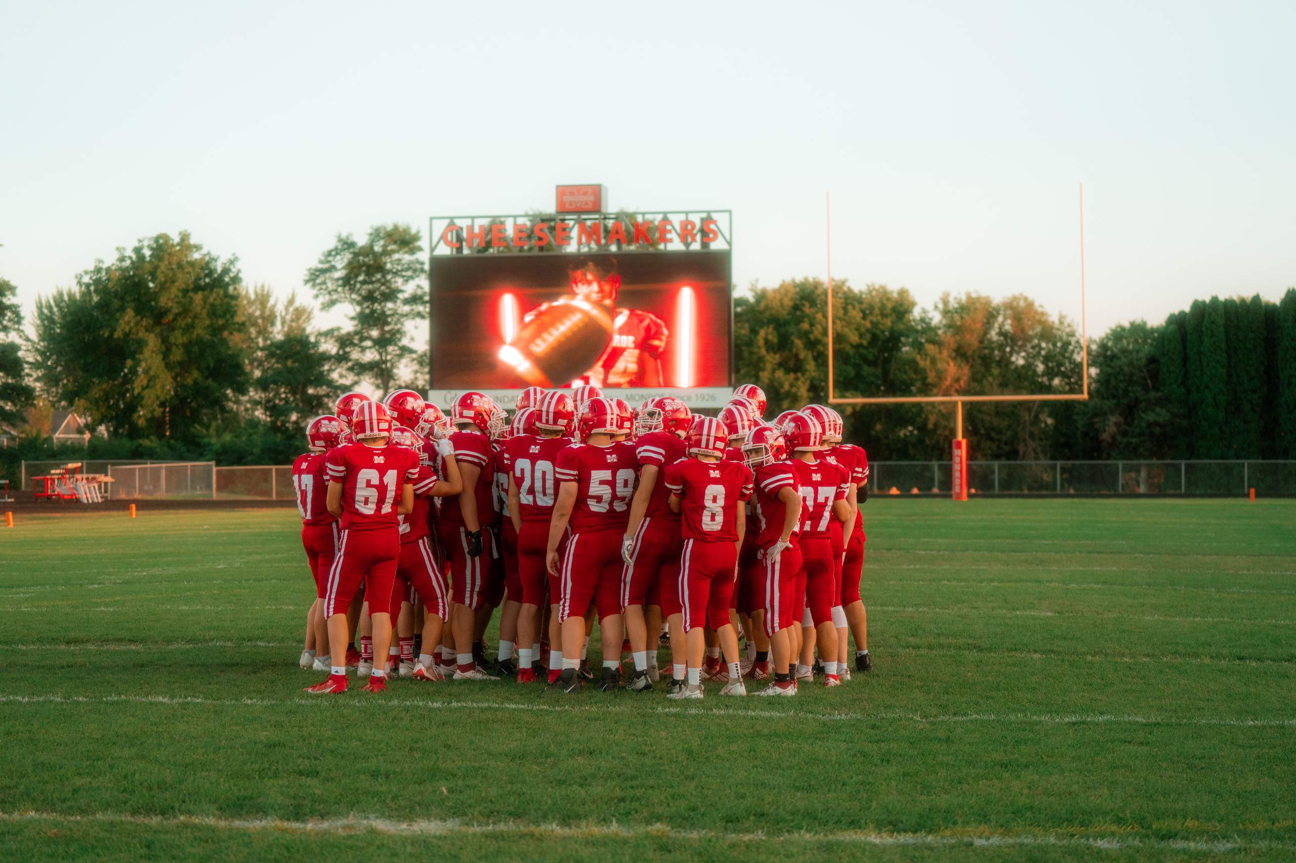 Monroe vs McFarland Football, September 1st, 2023, photography by Ross Harried for Second Crop Sports