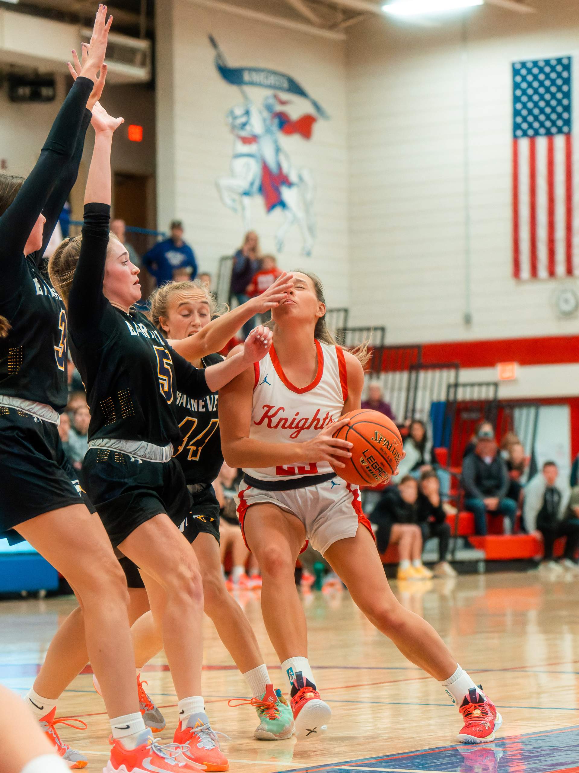New Glarus Girls vs Barneveld, November 14th, 2023, photography by Ross Harried for Second Crop Sports