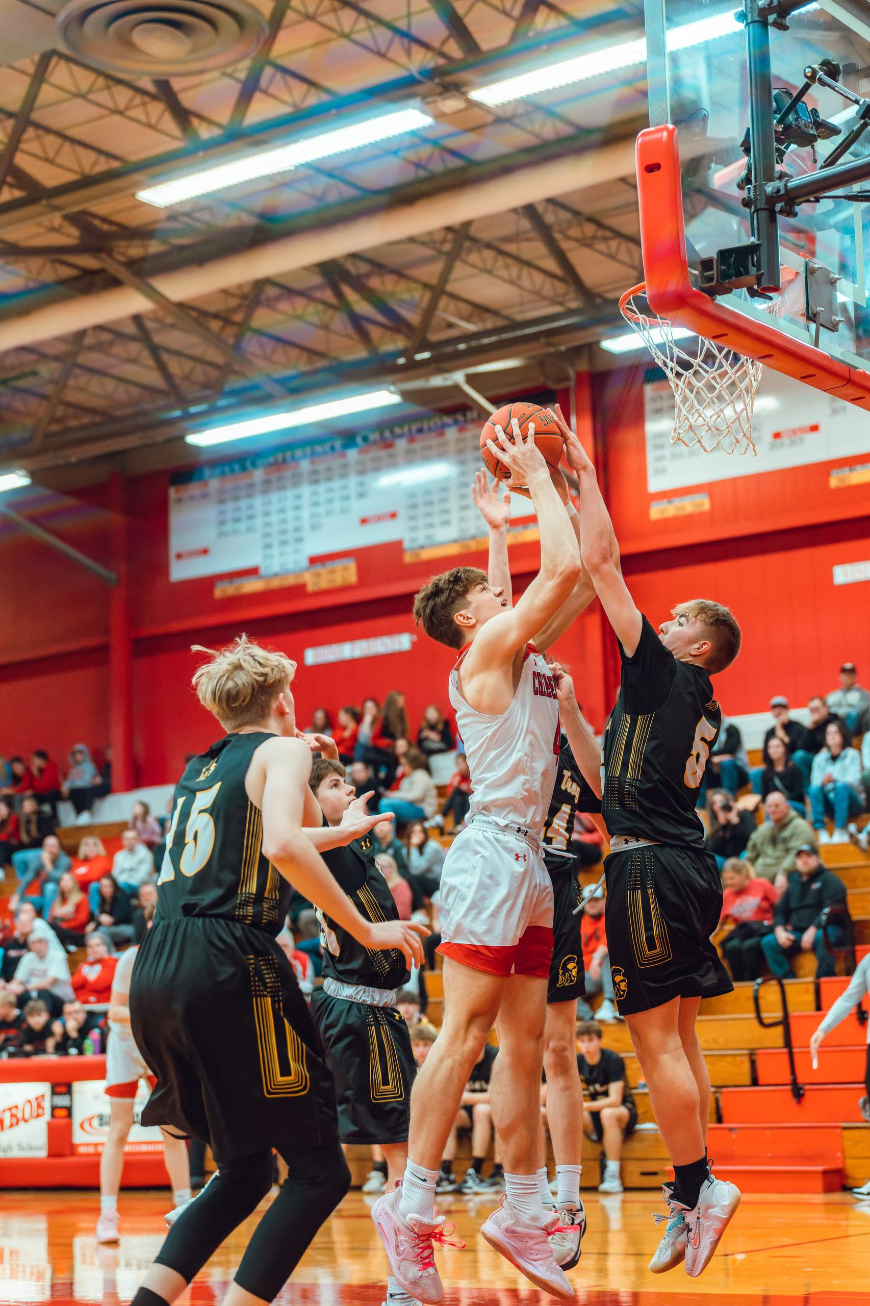 Monroe vs. East Troy Basketball February 22nd, 2024, photography by Ross Harried for Second Crop Sports