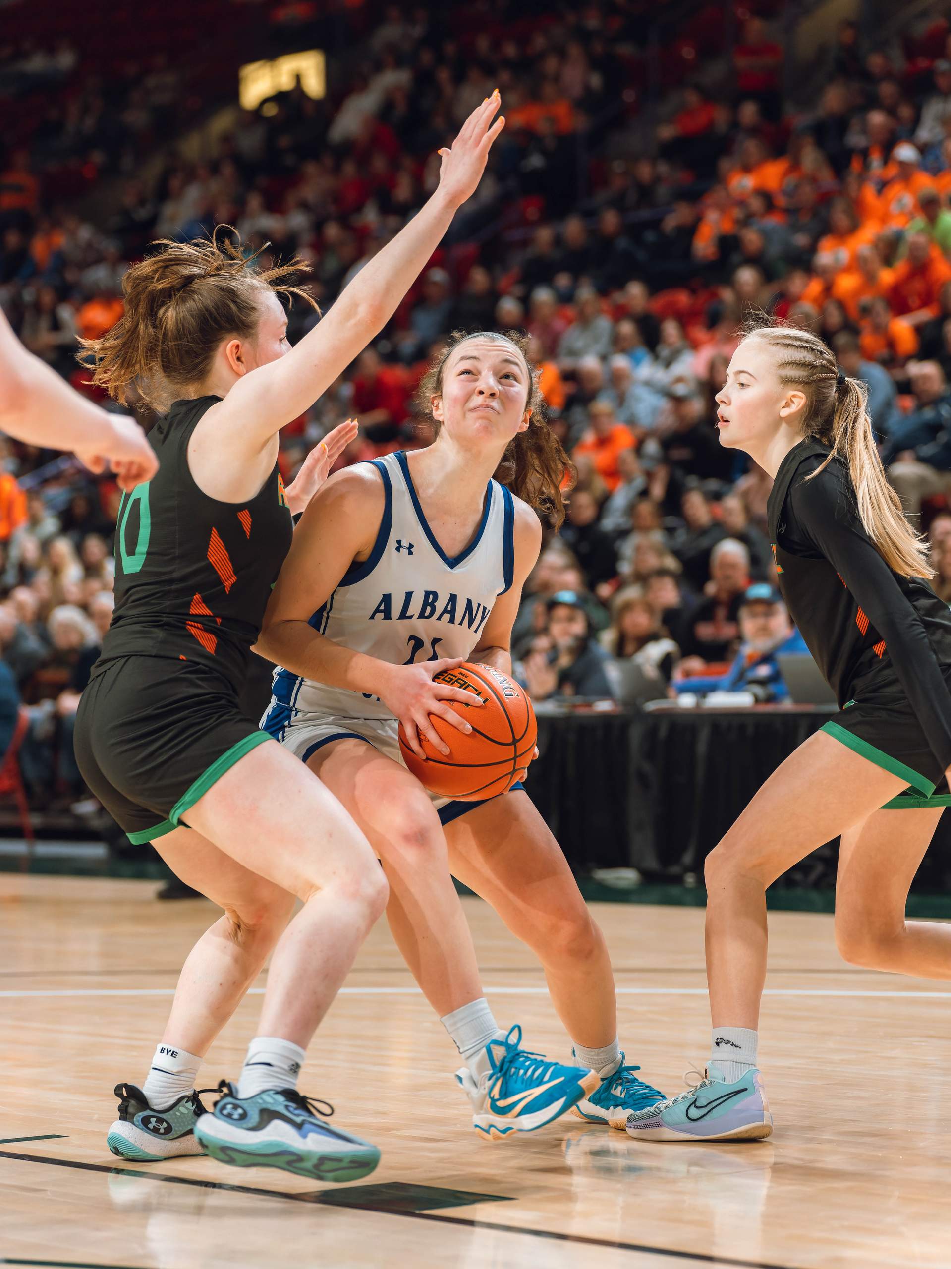 Albany/Monticello vs. Argyle/Pecatonica WIAA Division 5 Semifinal, March 8th, 2024, photography by Ross Harried for Second Crop Sports