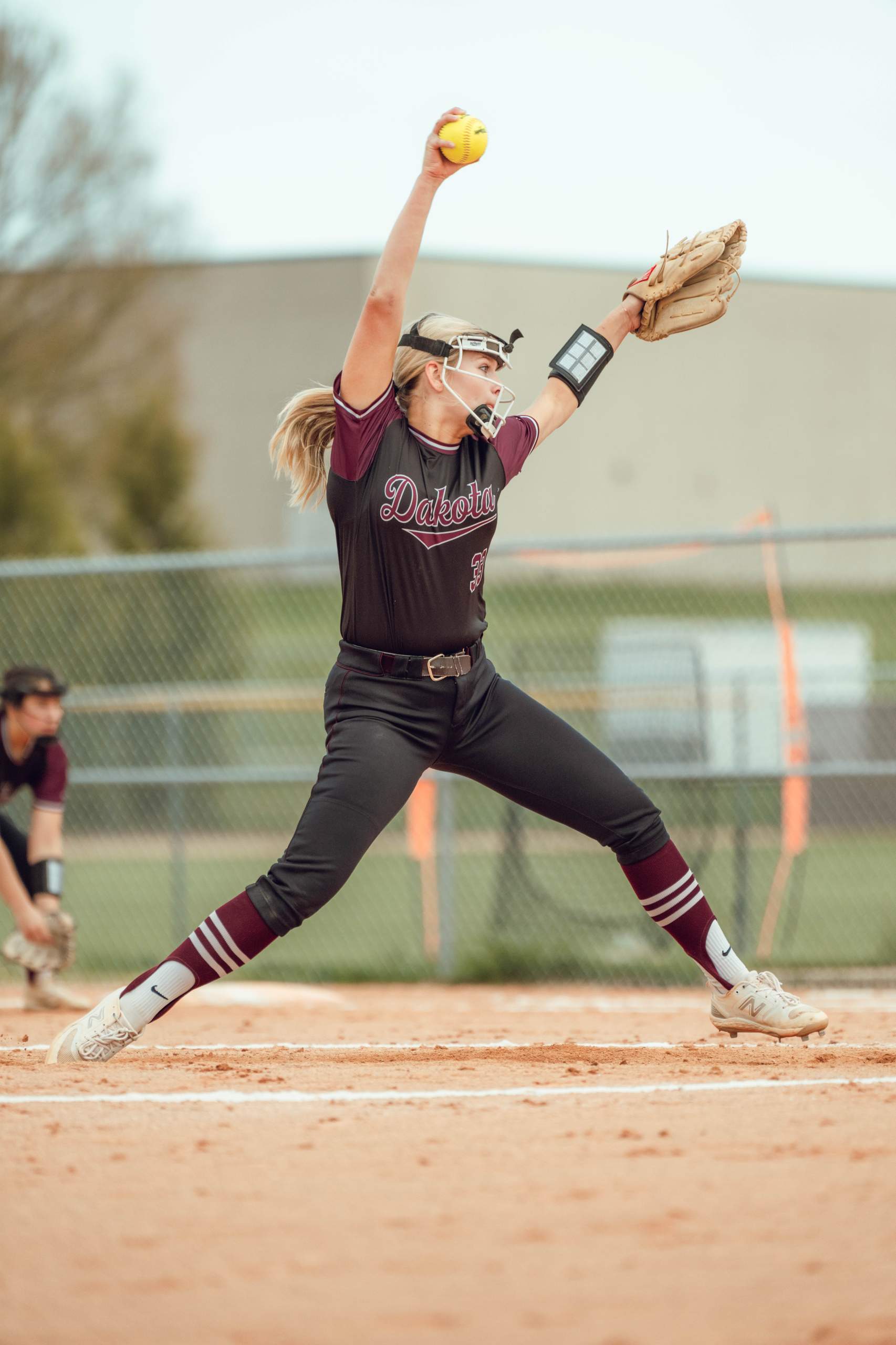 Dakota Softball vs. Pearl City, May 1st, 2024 in Dakota, IL, photography by Ross Harried for Second Crop Sports