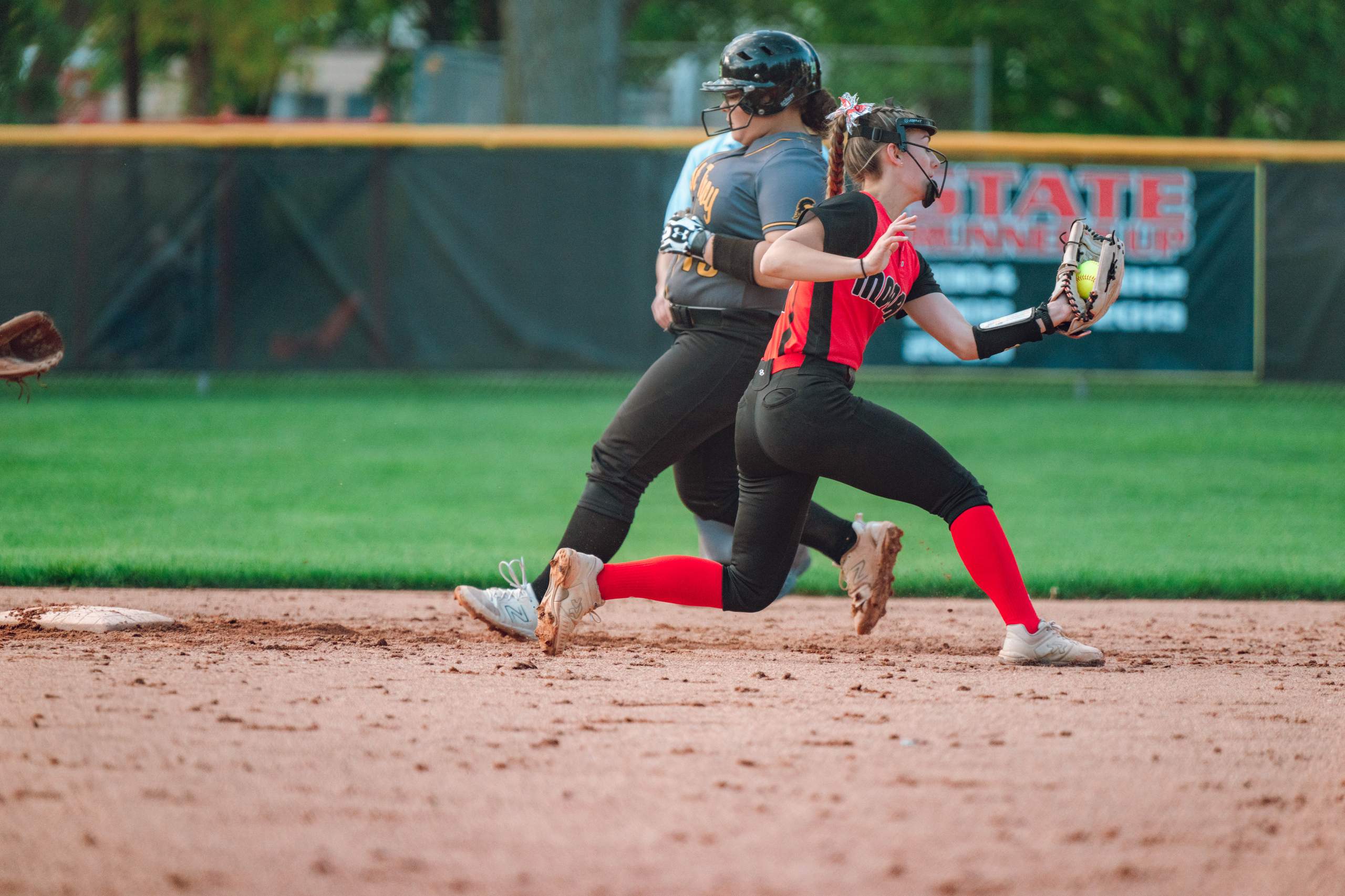 Monroe Softball vs. East Troy in Monroe, WI on May 7th, 2024, photography by Ross Harried for Second Crop Sports