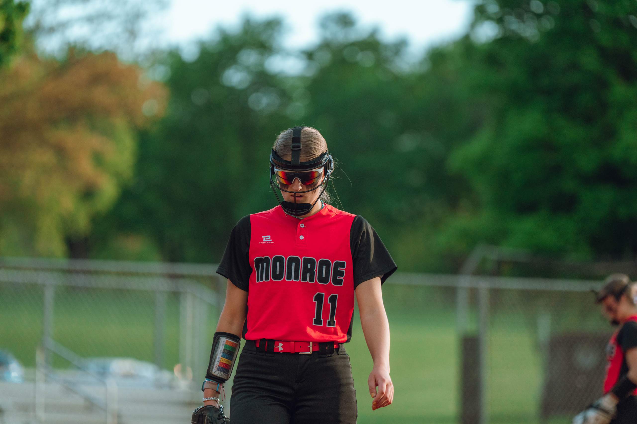 Monroe Softball vs. East Troy in Monroe, WI on May 7th, 2024, photography by Ross Harried for Second Crop Sports