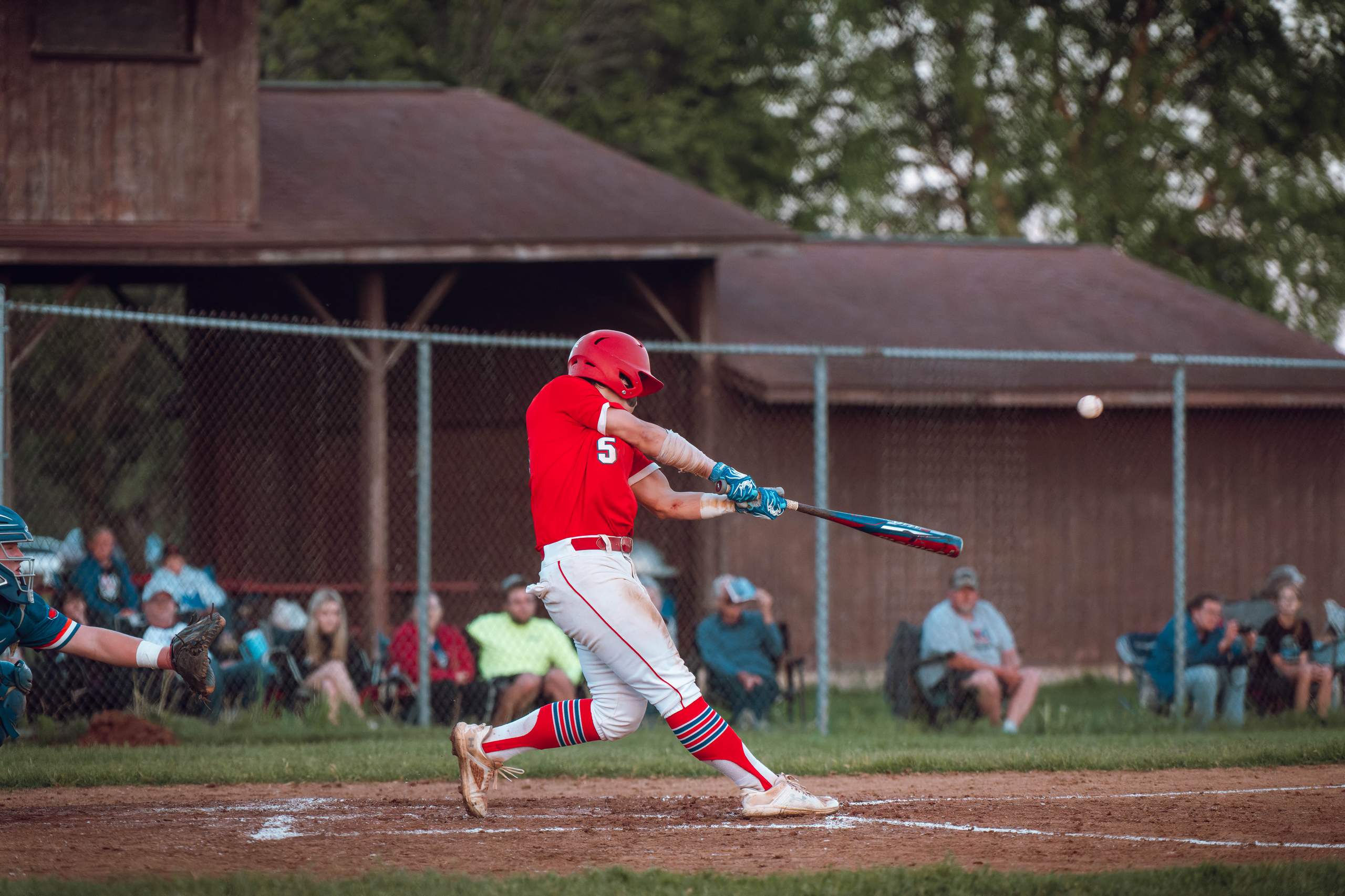 New Glarus Baseball vs. Albany/Monticello, May 20th, 2024, photography by Ross Harried for Second Crop Sports