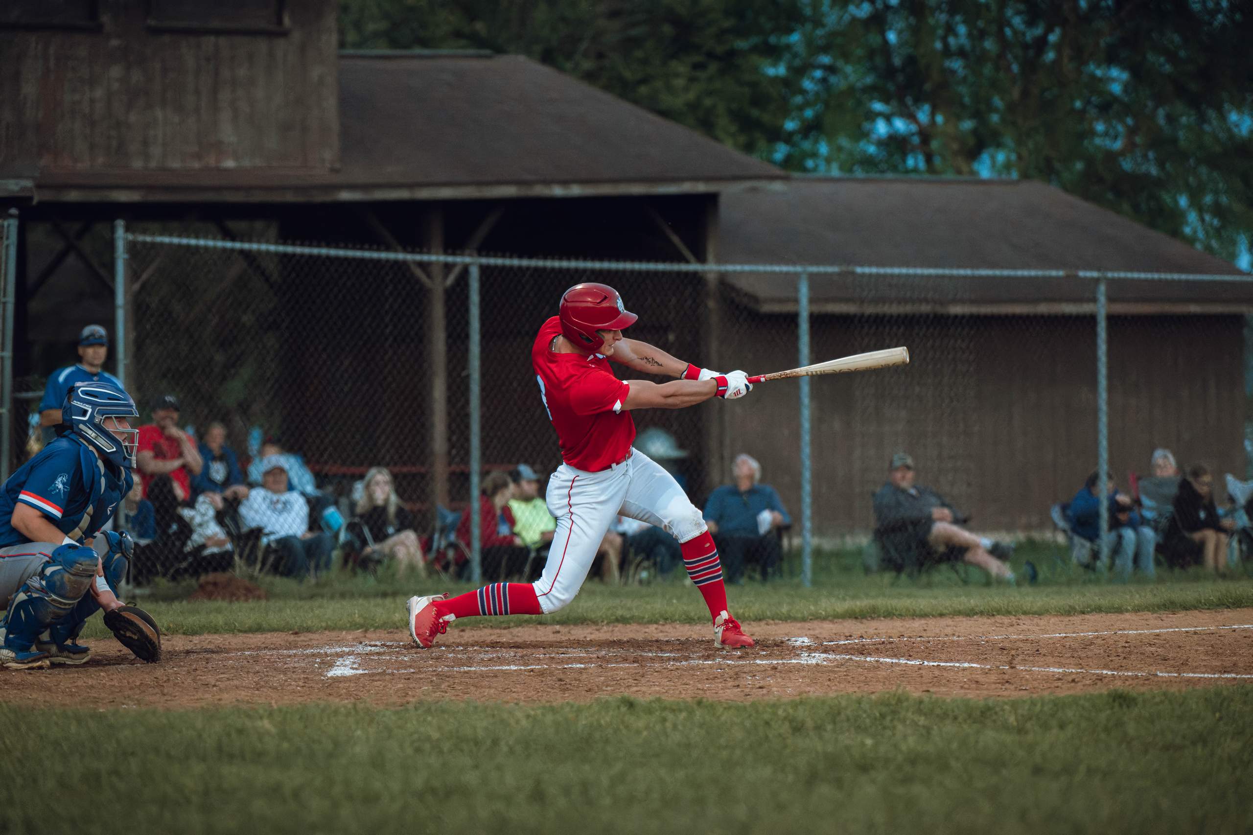 New Glarus Baseball vs. Albany/Monticello, May 20th, 2024, photography by Ross Harried for Second Crop Sports