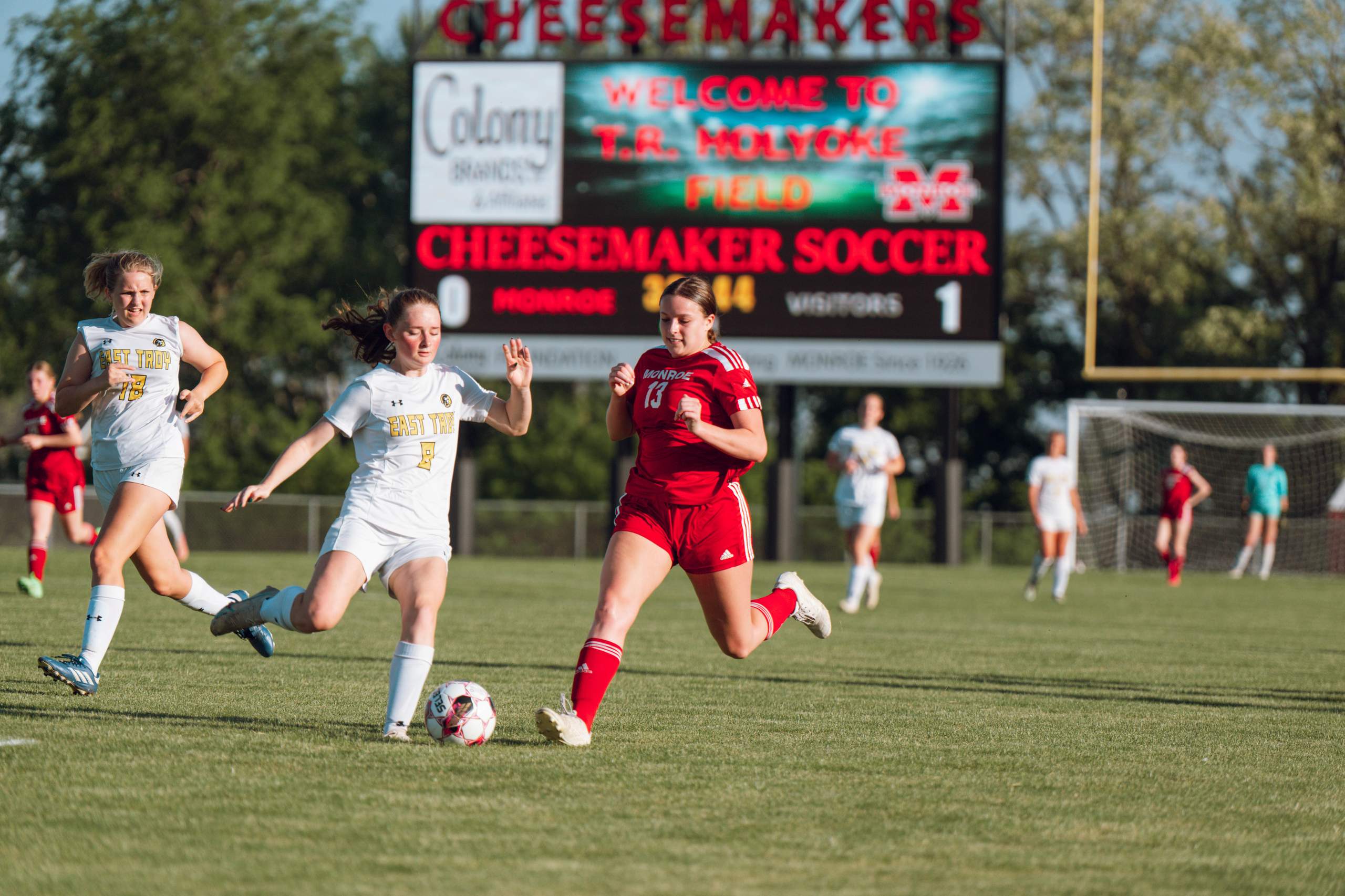Monroe Soccer vs East Troy, May 20th, 2024, photography by Ross Harried for Second Crop Sports