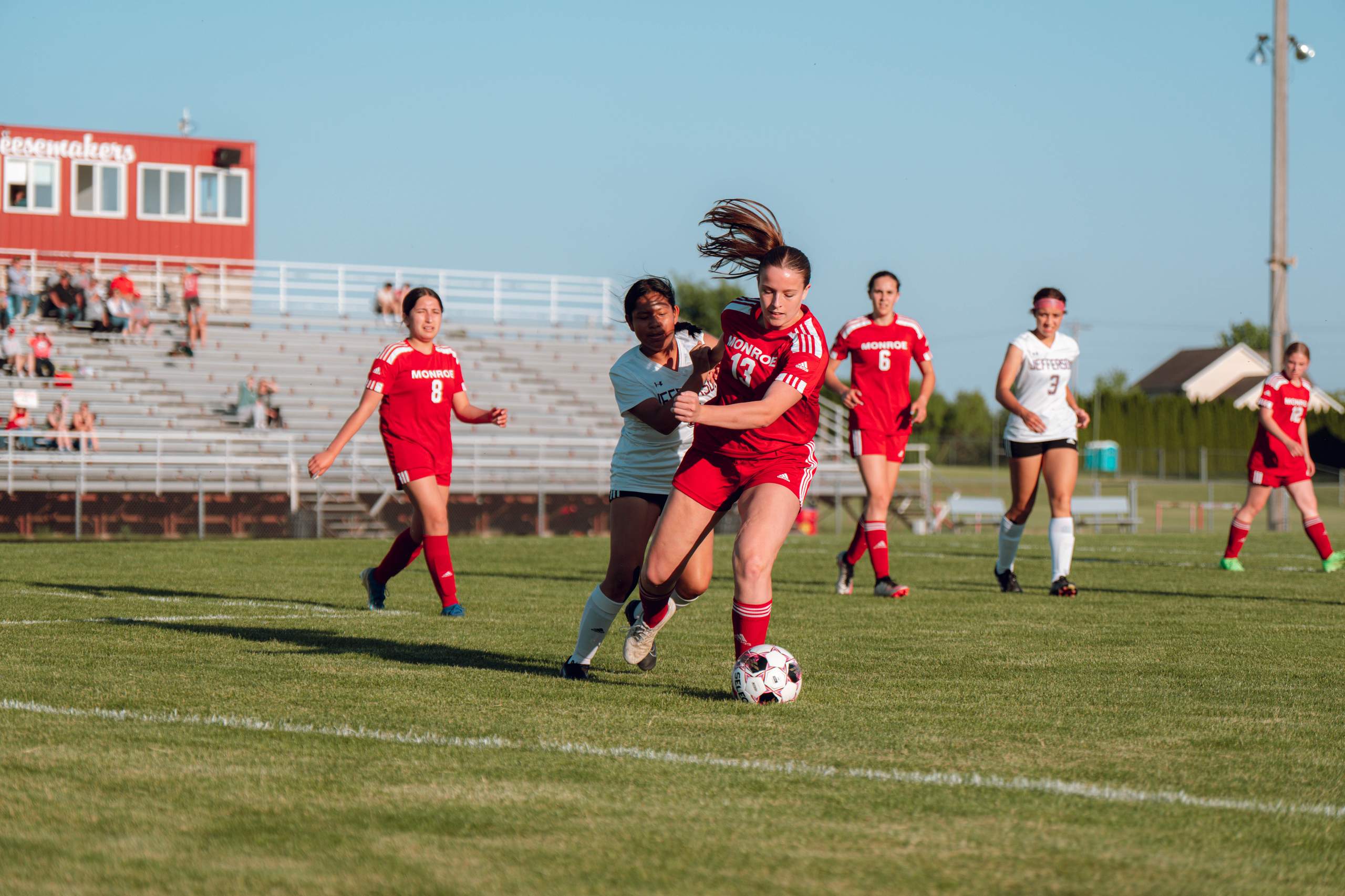 Monroe Soccer vs. Jefferson, May 23rd, 2024, photography by Ross Harried for Second Crop Sports
