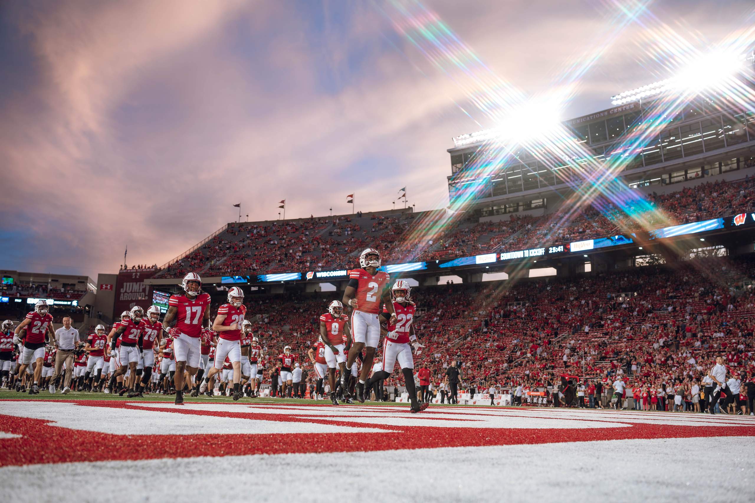 Wisconsin Badgers vs. Western Michigan Broncos at Camp Randall Stadium August 30, 2024, photography by Ross Harried for Second Crop Sports